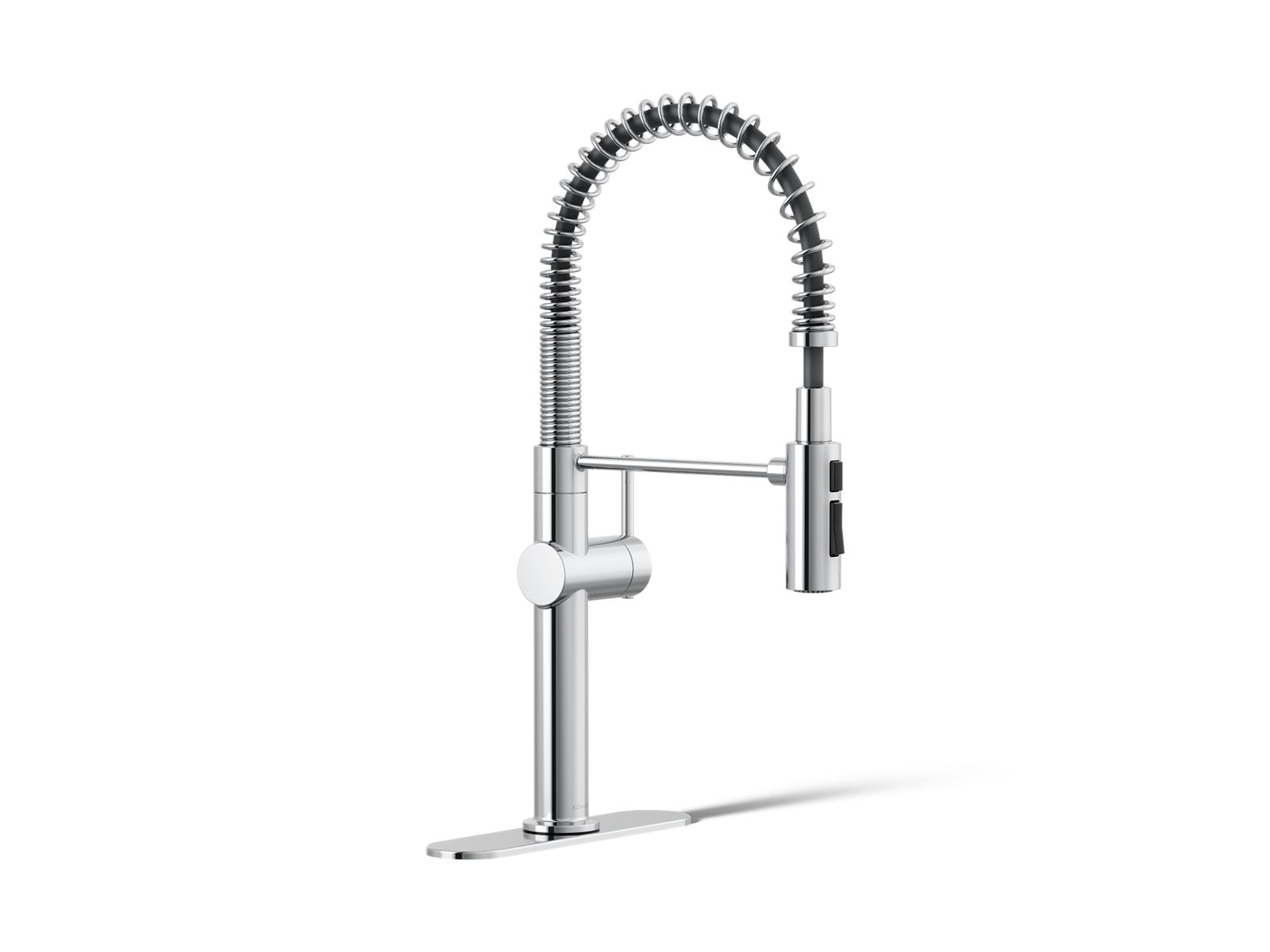 Crue® Semi-professional kitchen sink faucet with three-function sprayhead — image 1