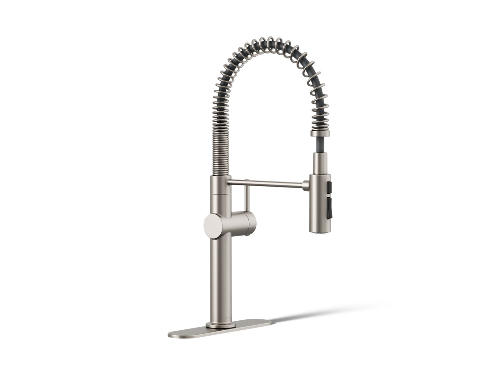 Crue® Semi-professional kitchen sink faucet with three-function sprayhead — image 1