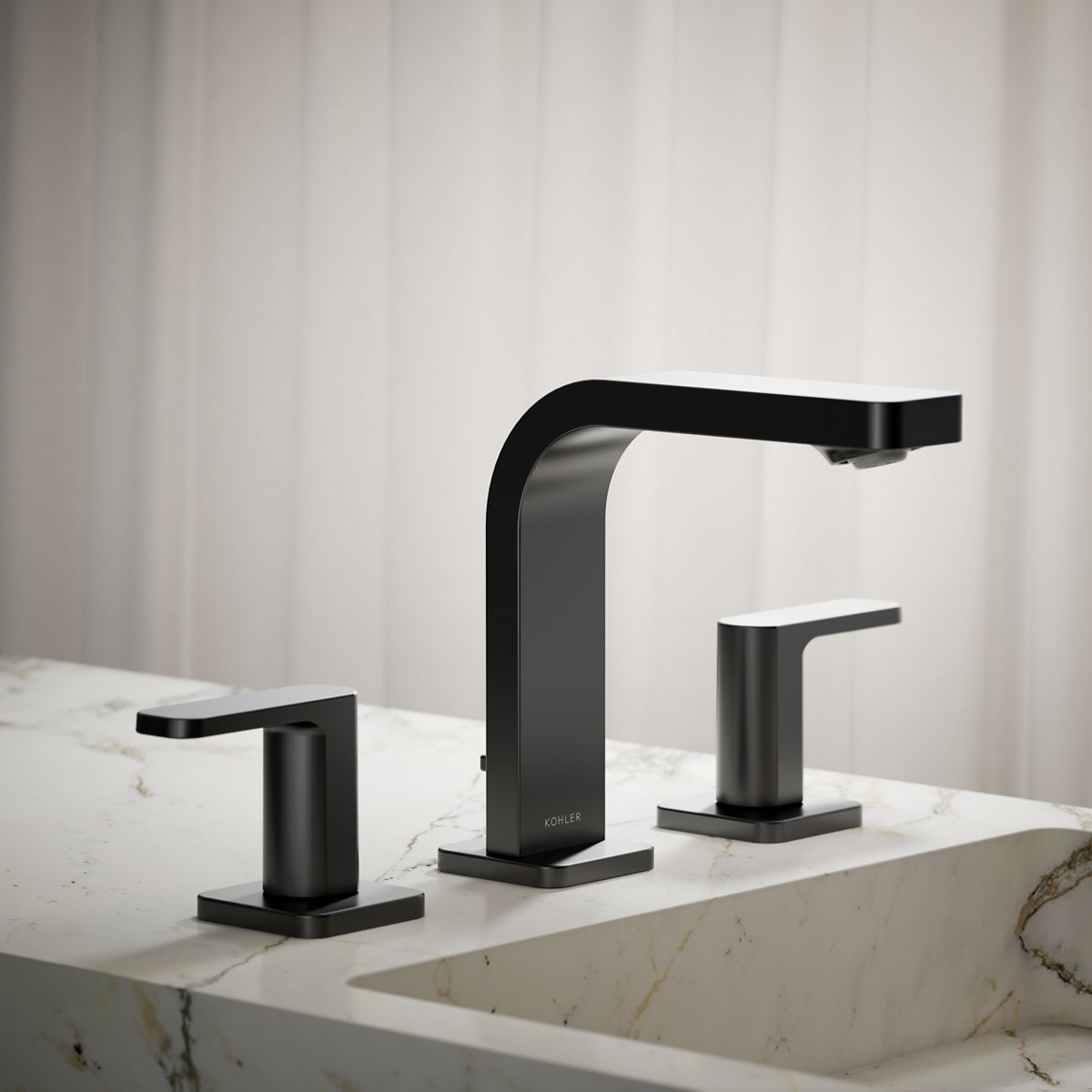 Parallel® Widespread bathroom sink faucet, 1.0 gpm — thumbnail 2