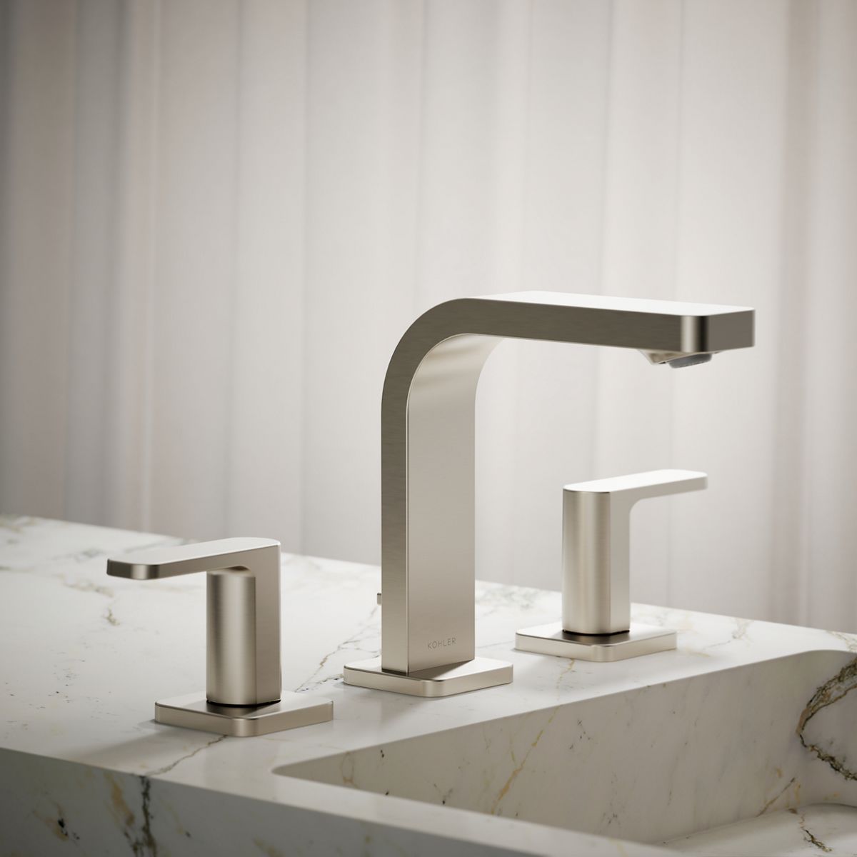 Parallel® Widespread bathroom sink faucet, 1.0 gpm — thumbnail 2