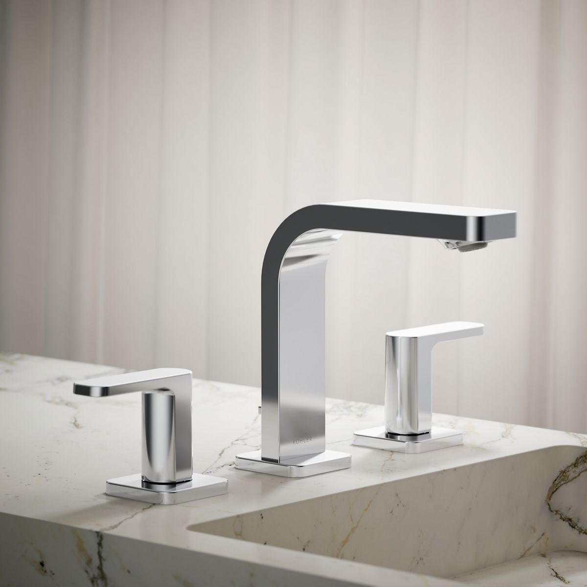Parallel® Widespread bathroom sink faucet, 1.0 gpm — thumbnail 2