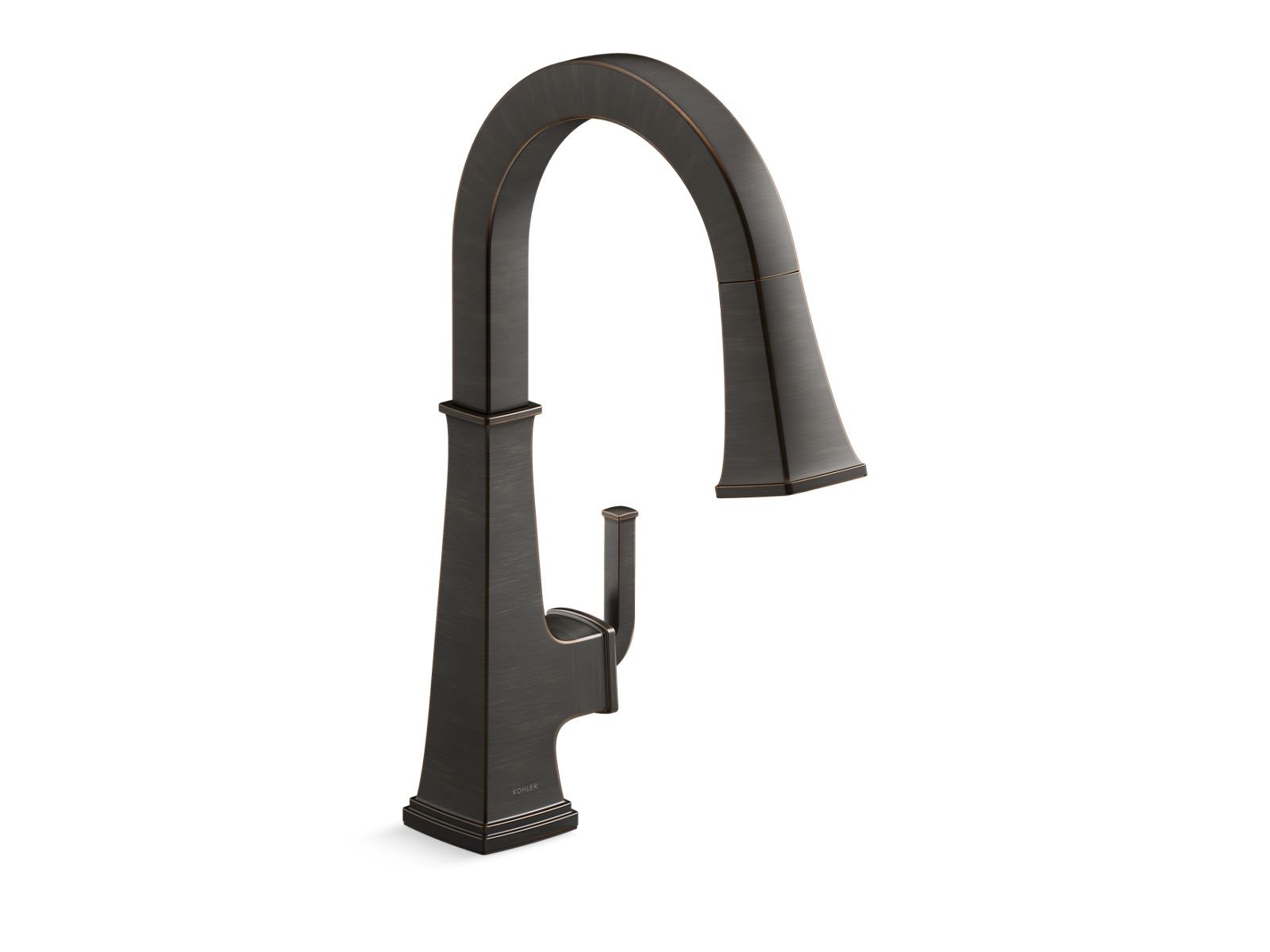 Riff® Pull-down kitchen sink faucet with three-function sprayhead
