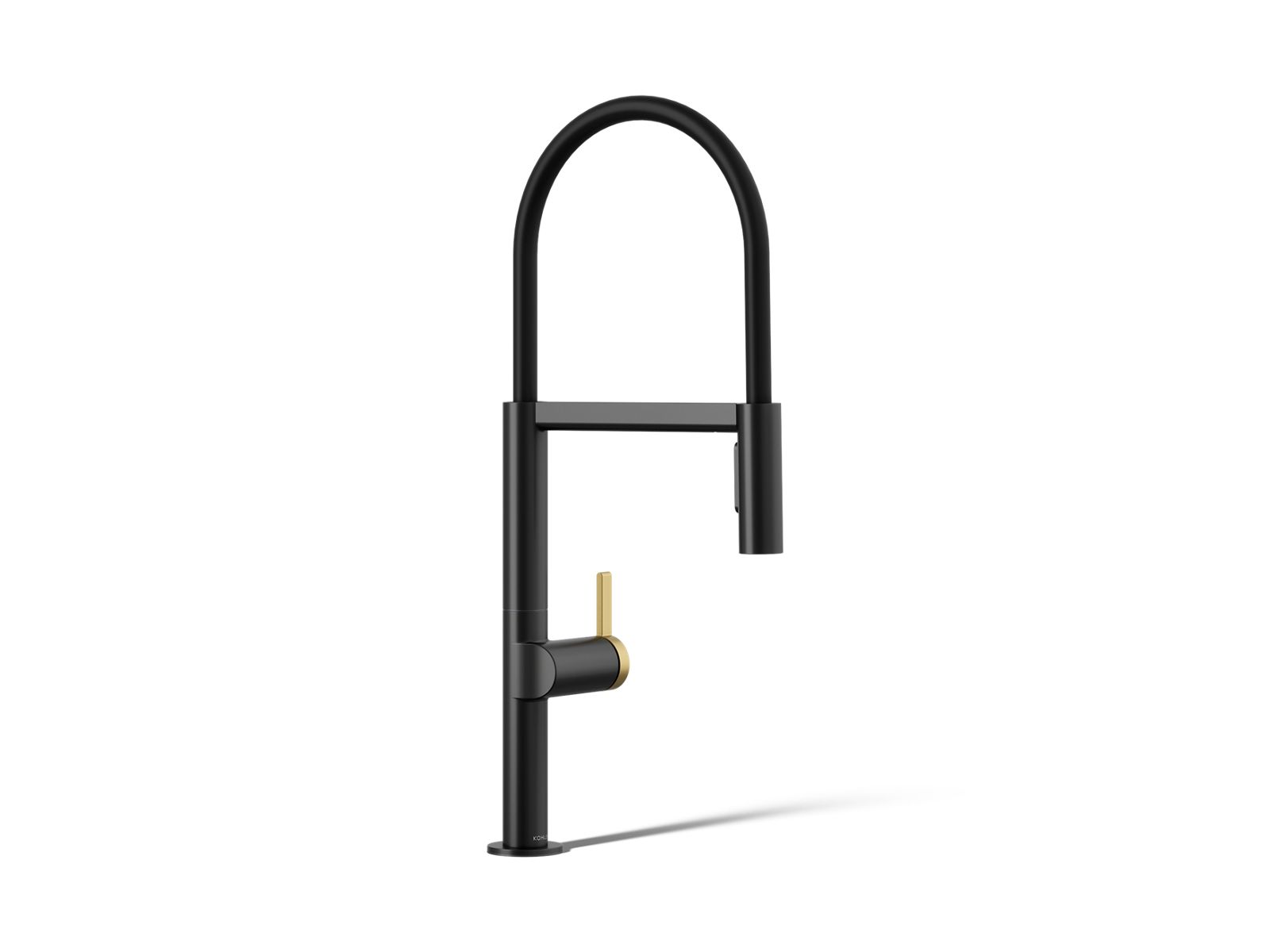 Components® Semi-professional kitchen sink faucet with two-function sprayhead — image 1