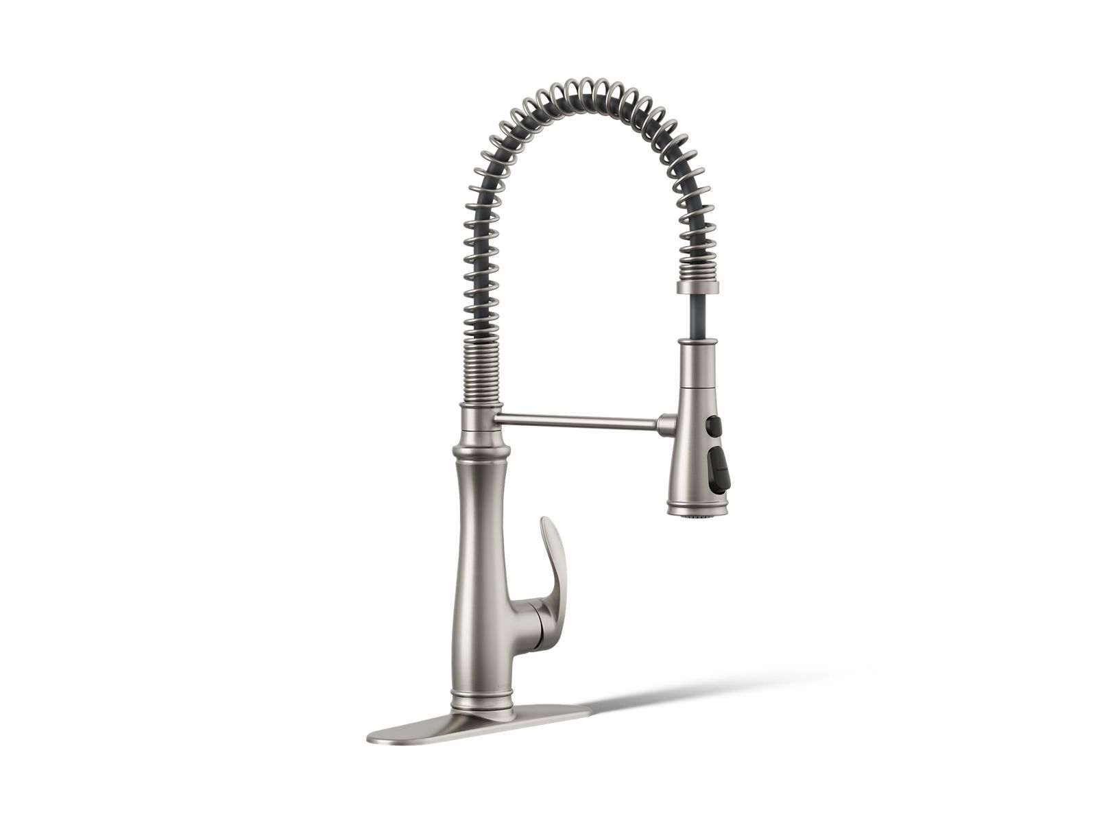 Bellera® Semi-professional kitchen sink faucet with three-function sprayhead — image 1