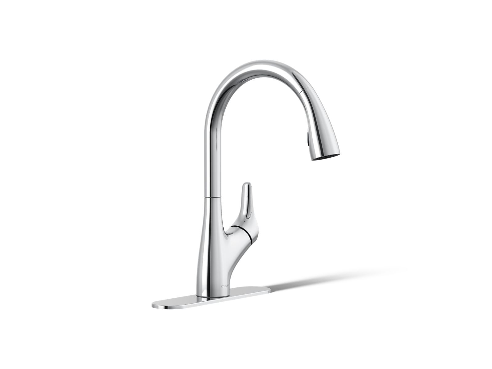 Rival® Pull-down kitchen sink faucet with two-function sprayhead