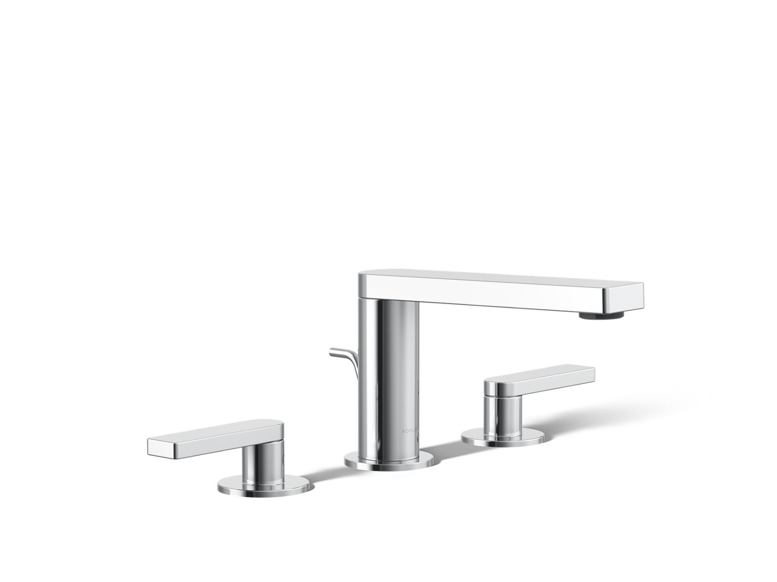 Composed® Widespread bathroom sink faucet with Lever handles, 1.2 gpm