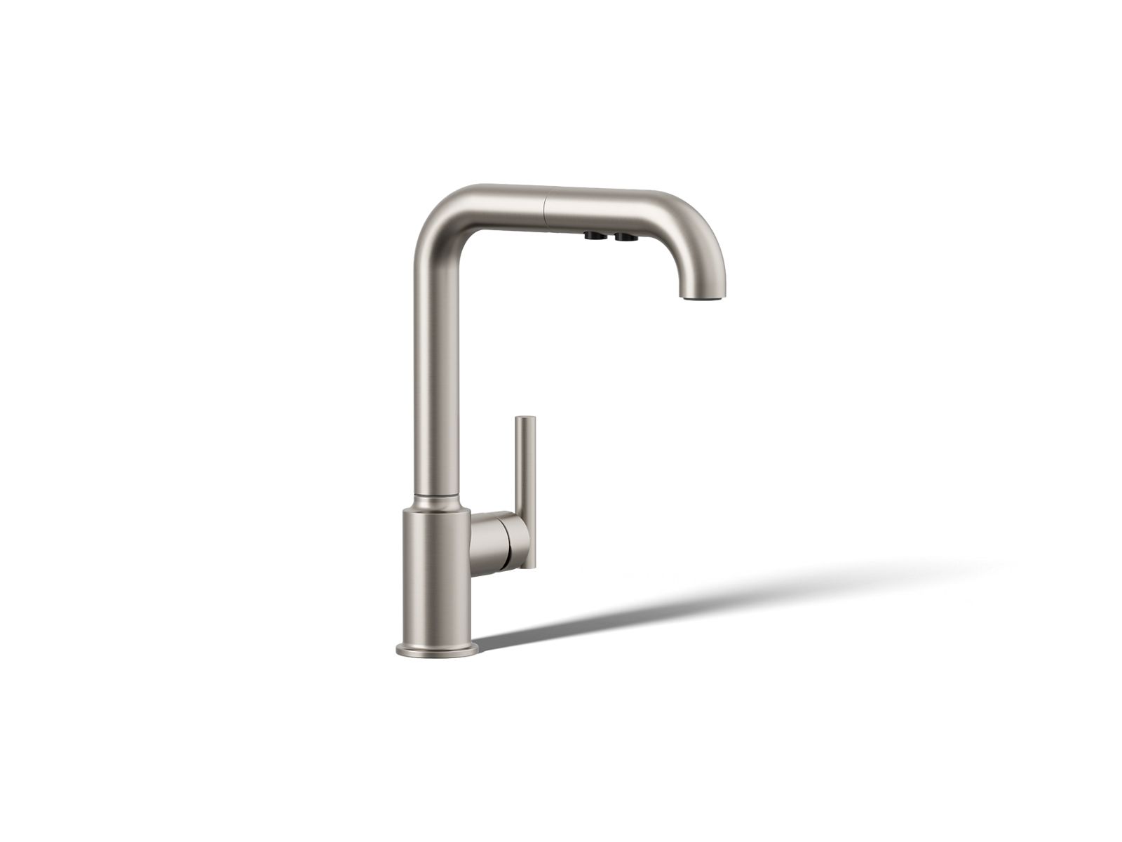 Purist® Pull-out kitchen sink faucet with three-function sprayhead — image 1