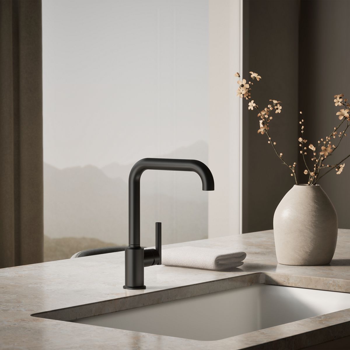 Purist® Single-handle kitchen sink faucet — thumbnail 2