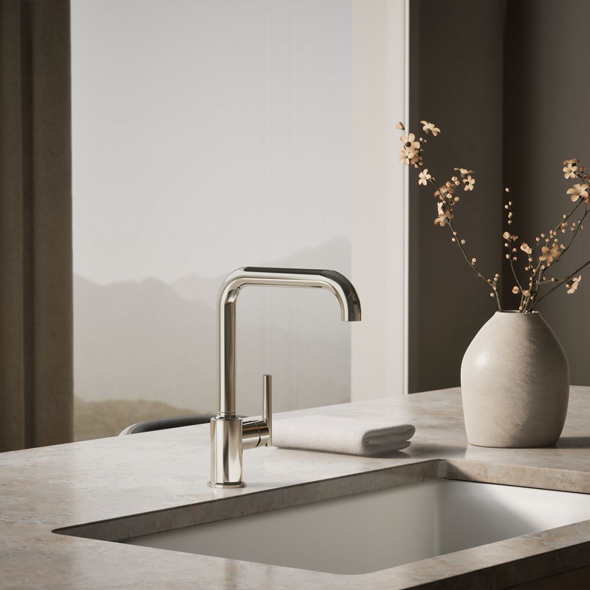 Purist® Single-handle kitchen sink faucet — thumbnail 2
