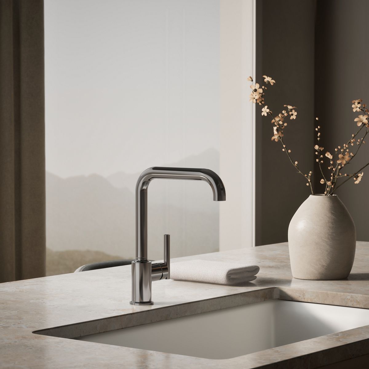 Purist® Single-handle kitchen sink faucet — thumbnail 2