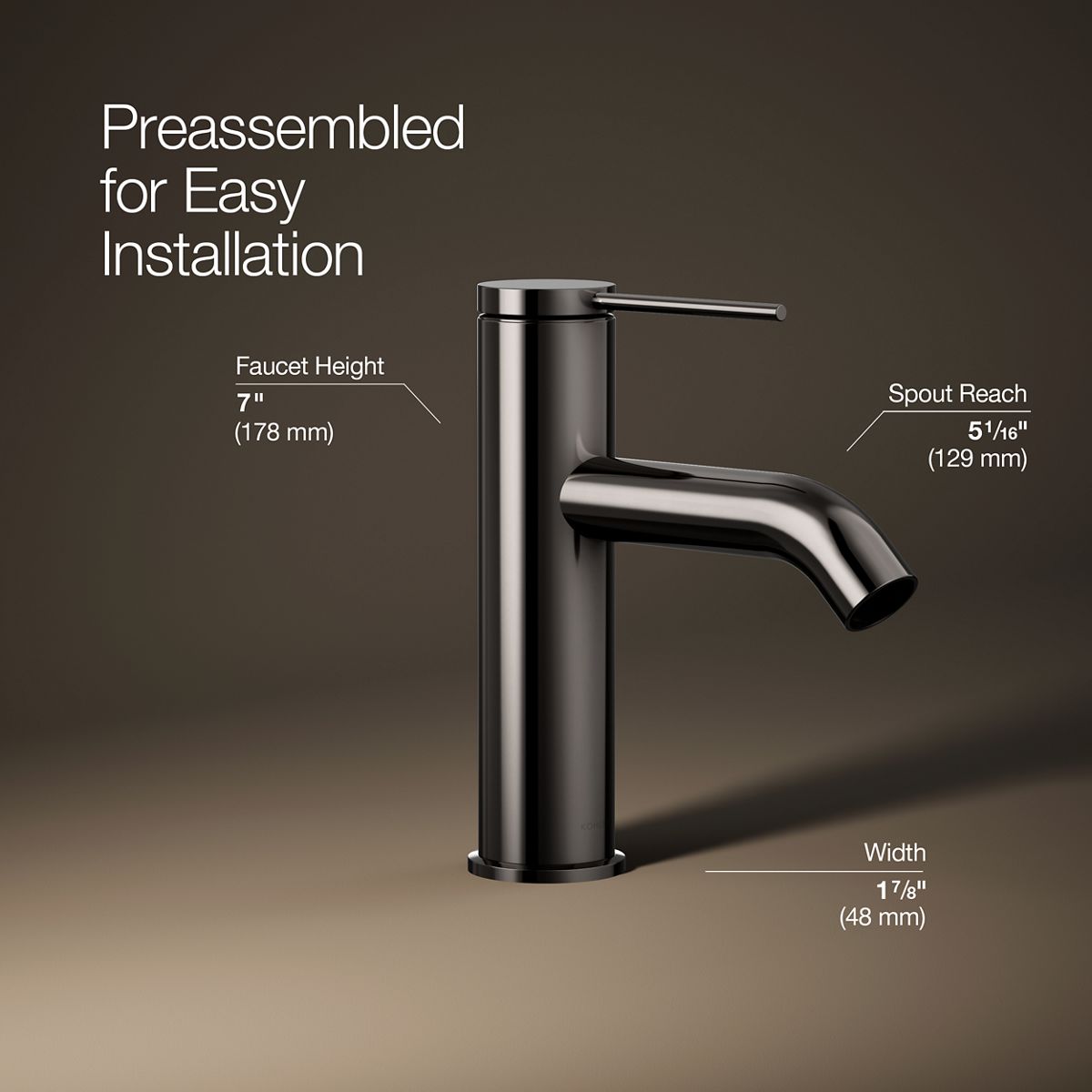 Components® Single-handle bathroom sink faucet, 1.2 gpm — thumbnail 3