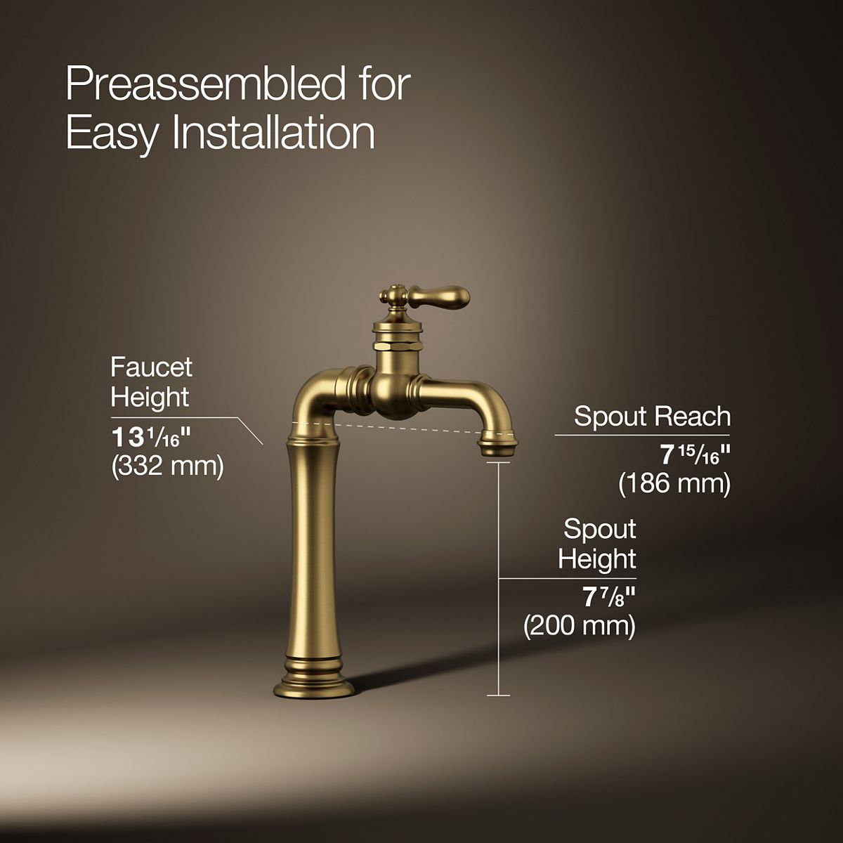 Artifacts® Gentleman's® Single-handle bar sink faucet — thumbnail 3