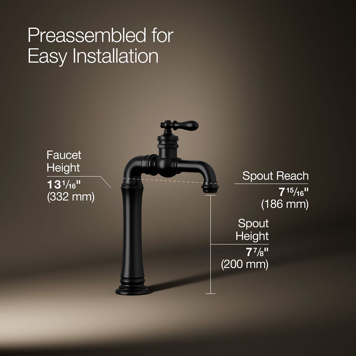 Artifacts® Gentleman's® Single-handle bar sink faucet — thumbnail 3