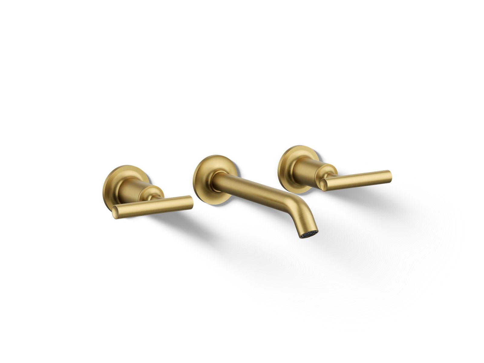 Purist® Wall-mount bathroom sink faucet trim with Lever handles, 1.2 gpm — image 1