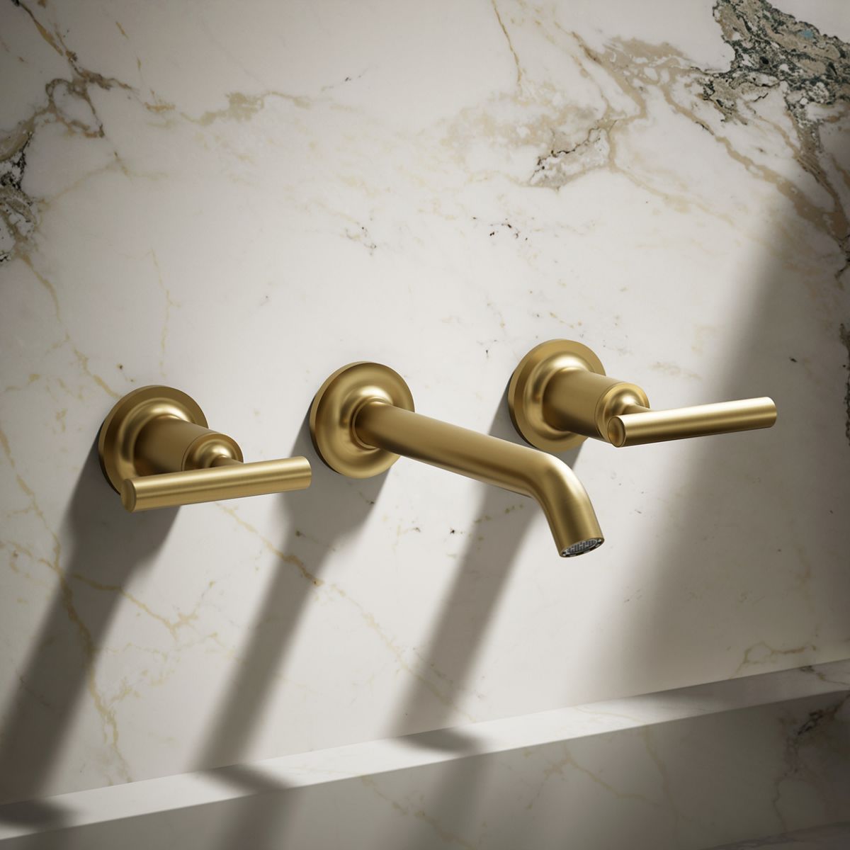 Purist® Wall-mount bathroom sink faucet trim with Lever handles, 1.2 gpm — thumbnail 2