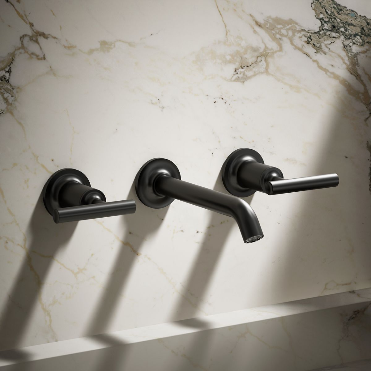 Purist® Wall-mount bathroom sink faucet trim with Lever handles, 1.2 gpm — thumbnail 2