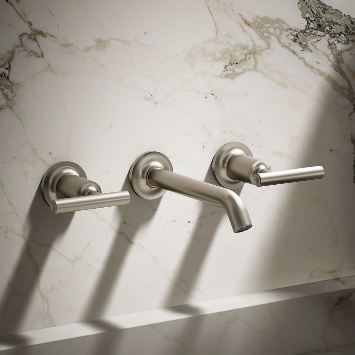 Purist® Wall-mount bathroom sink faucet trim with Lever handles, 1.2 gpm — thumbnail 2