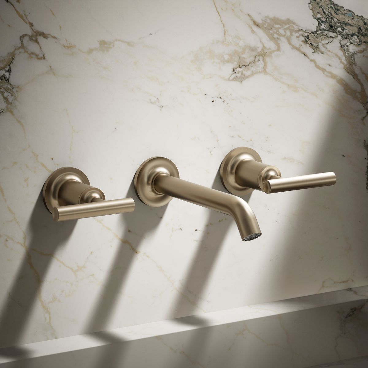 Purist® Wall-mount bathroom sink faucet trim with Lever handles, 1.2 gpm — thumbnail 2