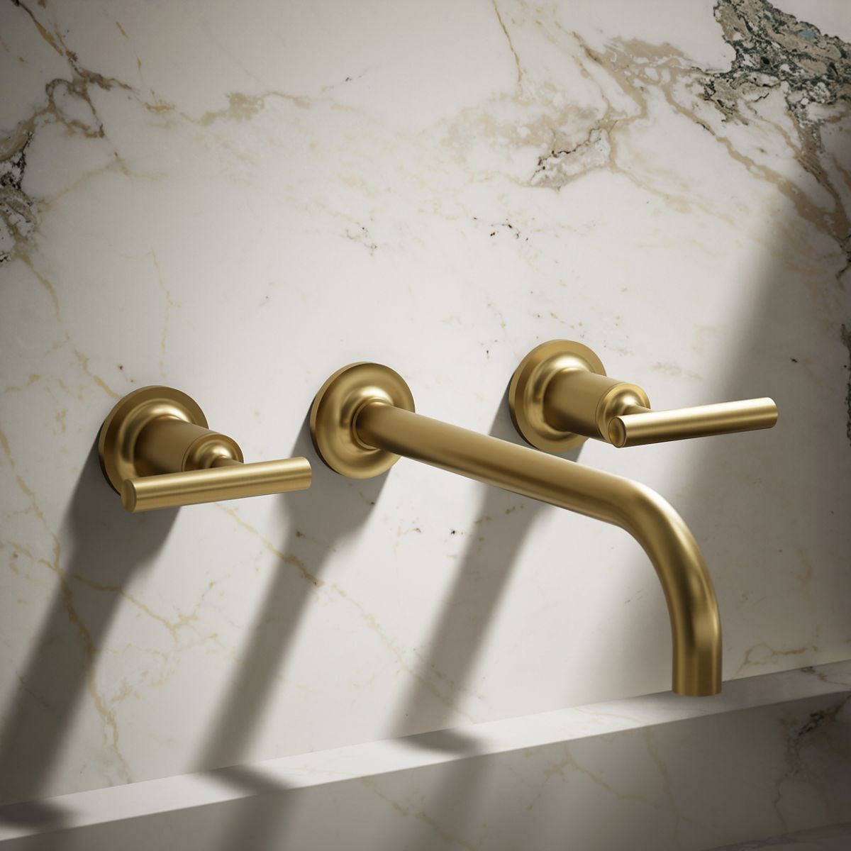 Purist® Wall-mount bathroom sink faucet trim with Lever handles, 1.2 gpm — thumbnail 2