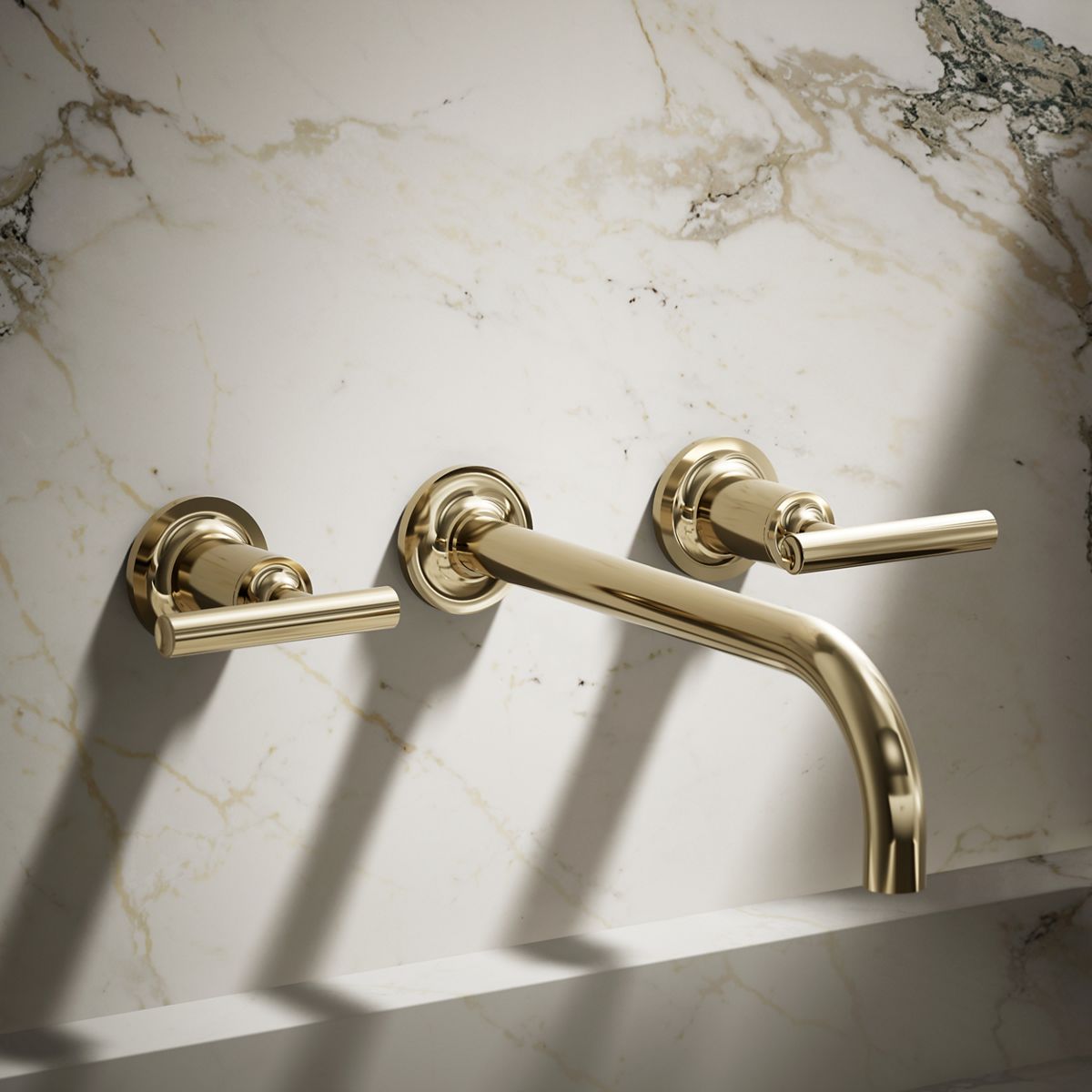 Purist® Wall-mount bathroom sink faucet trim with Lever handles, 1.2 gpm — thumbnail 2
