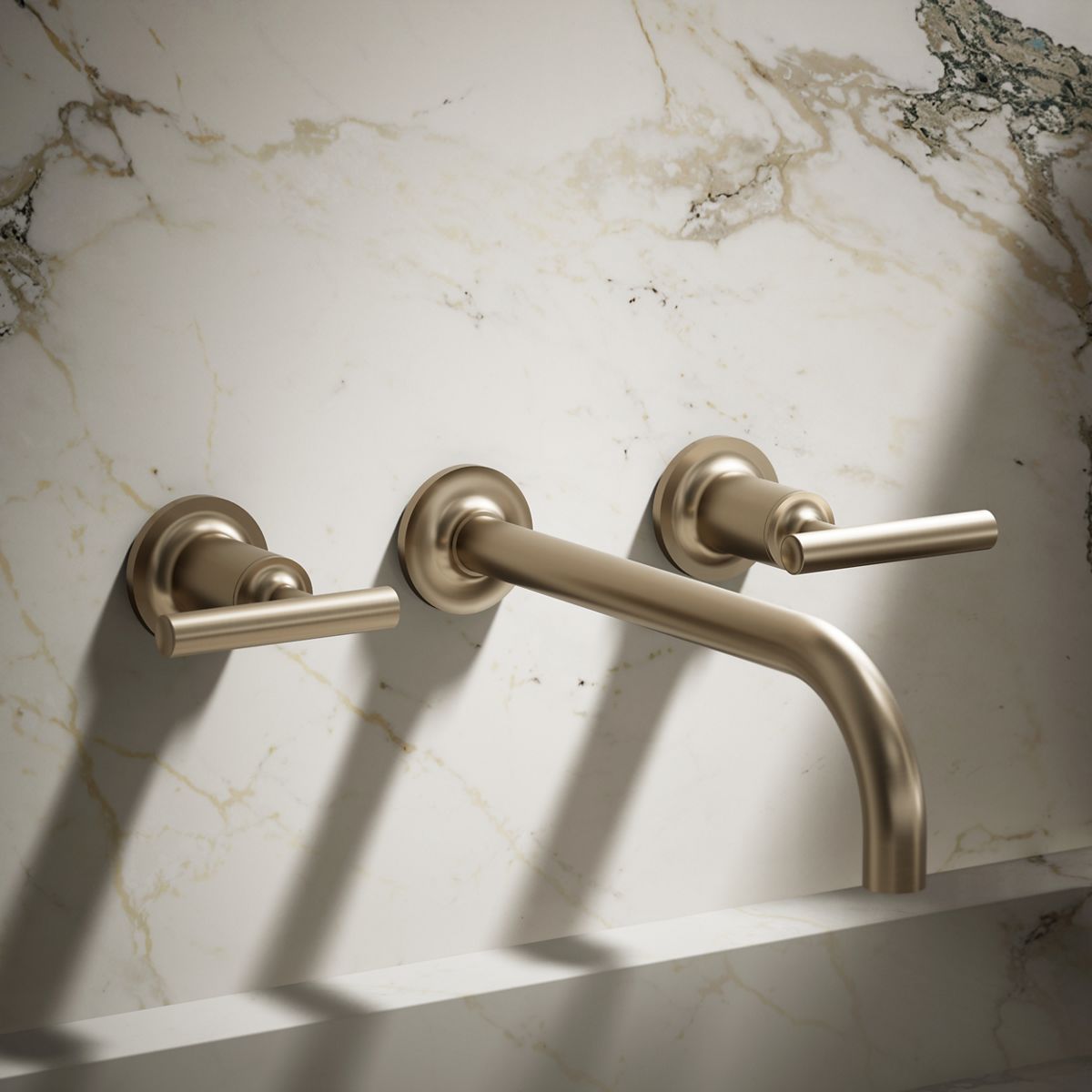 Purist® Wall-mount bathroom sink faucet trim with Lever handles, 1.2 gpm — thumbnail 2