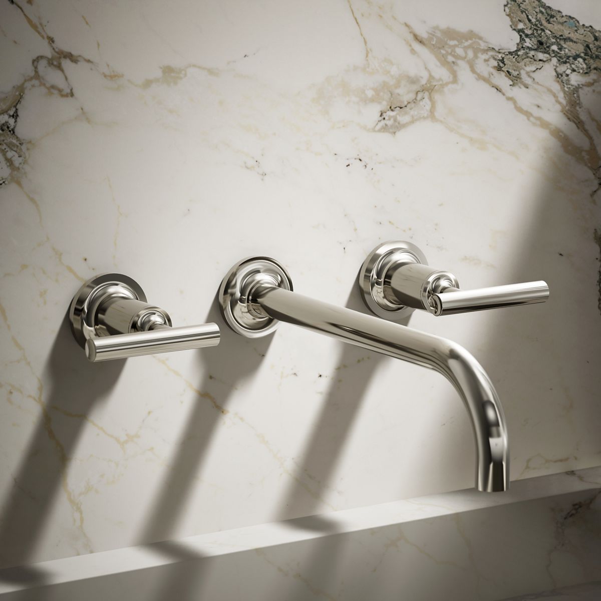 Purist® Wall-mount bathroom sink faucet trim with Lever handles, 1.2 gpm — thumbnail 2