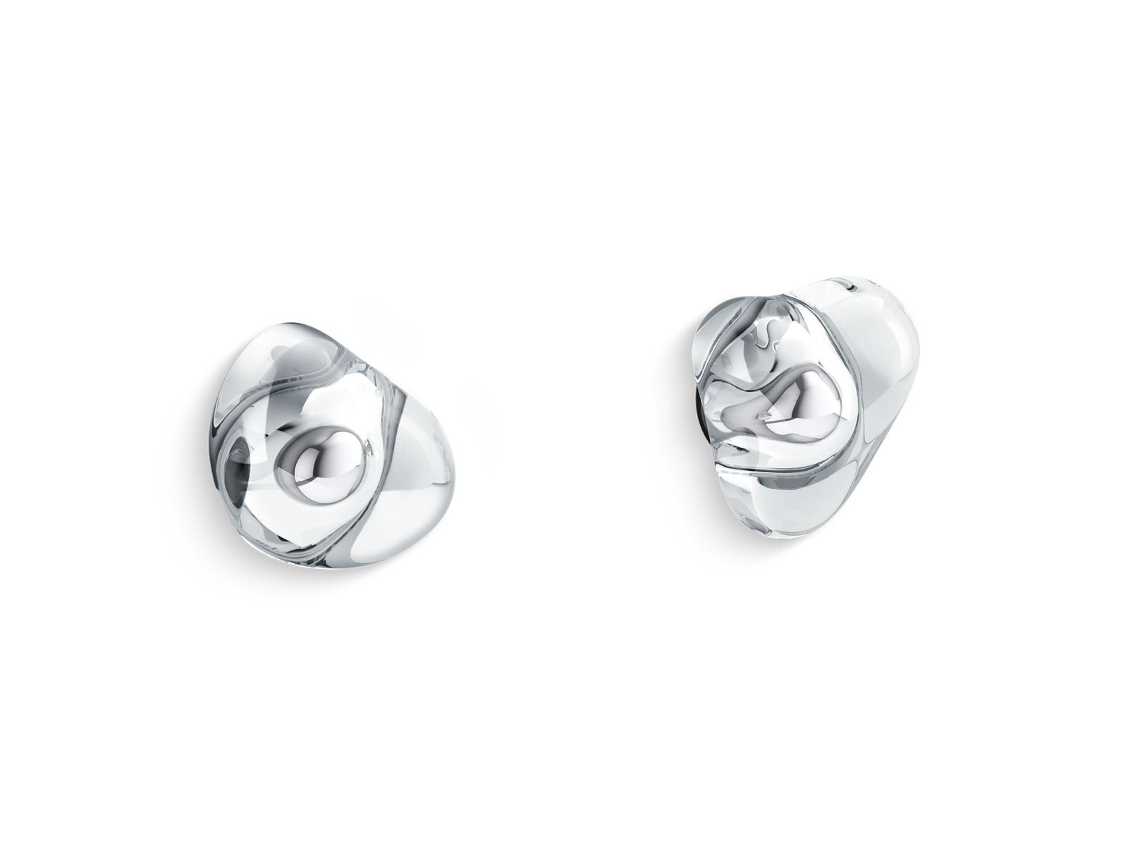 Landshapes® by Daniel Arsham Wall-mount bathroom sink faucet handle trim