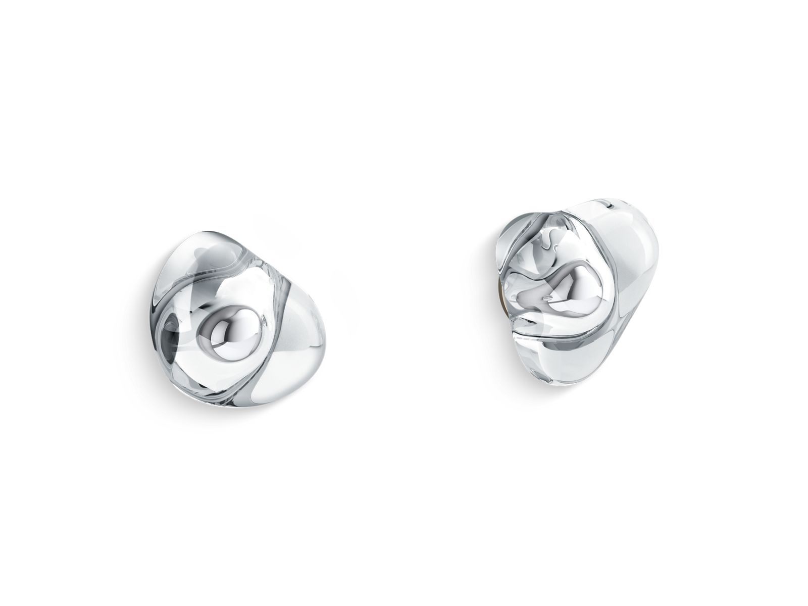 Landshapes® by Daniel Arsham Wall-mount bathroom sink faucet handle trim — image 1