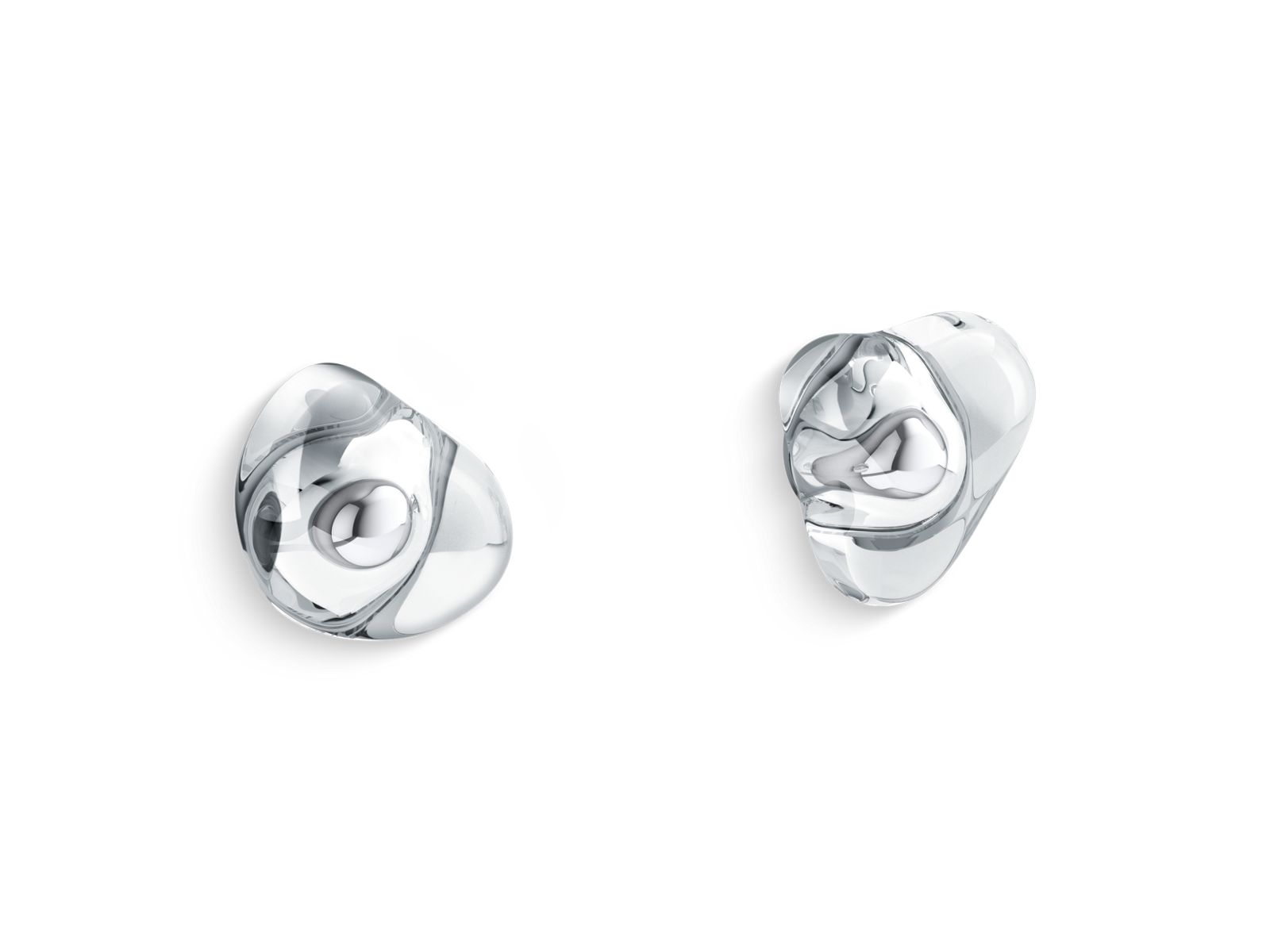 Landshapes® by Daniel Arsham Wall-mount bathroom sink faucet handle trim