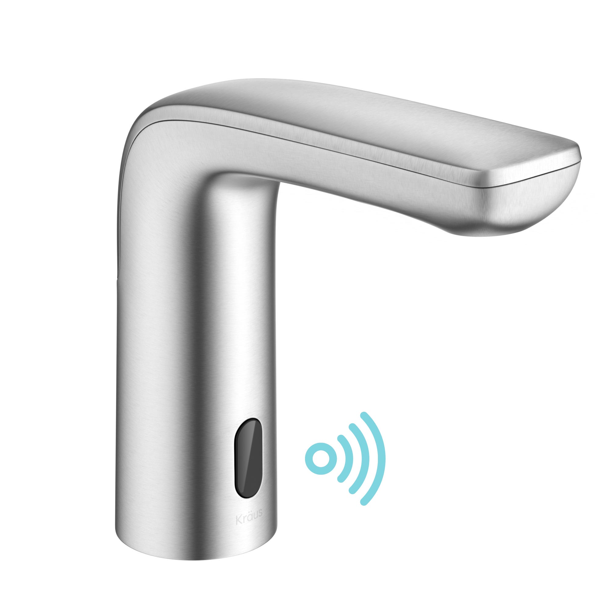 Touchless Sensor Bathroom Faucet in Spot Free Stainless Steel — image 1