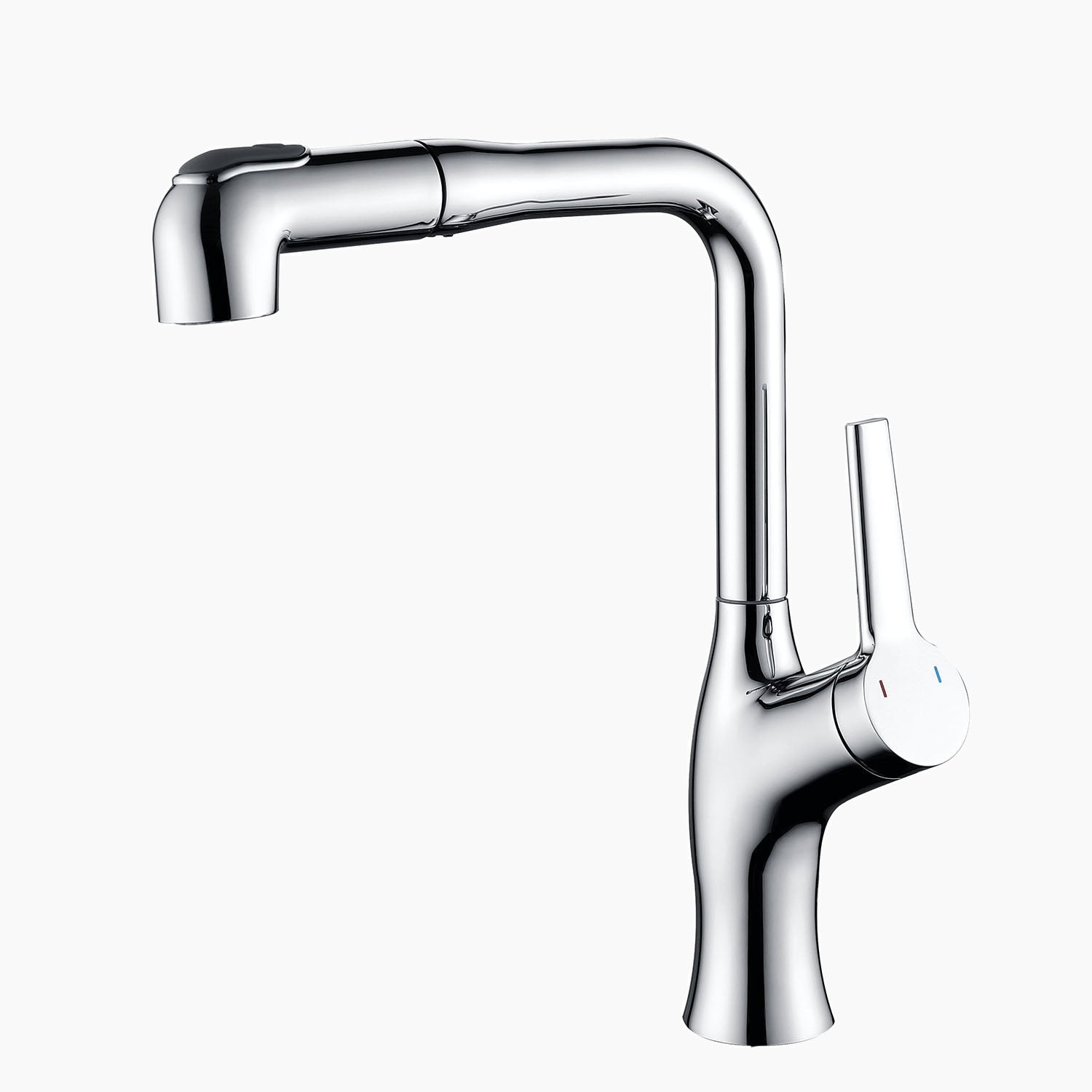 Recertified-Lefton Single-Hole Rotatable and Pull-Out Faucet-BF2205