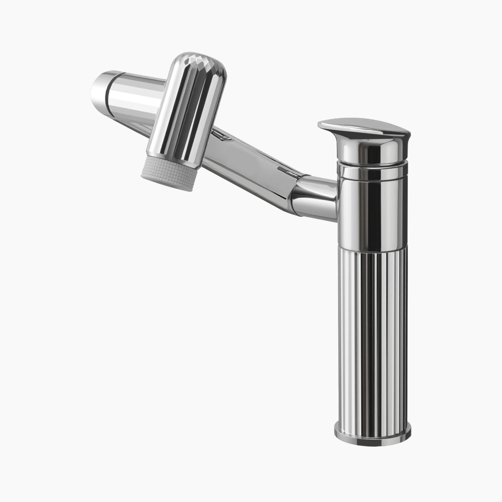 Lefton 360° Rotatable Single-Hole Bathroom Faucet-BF2208