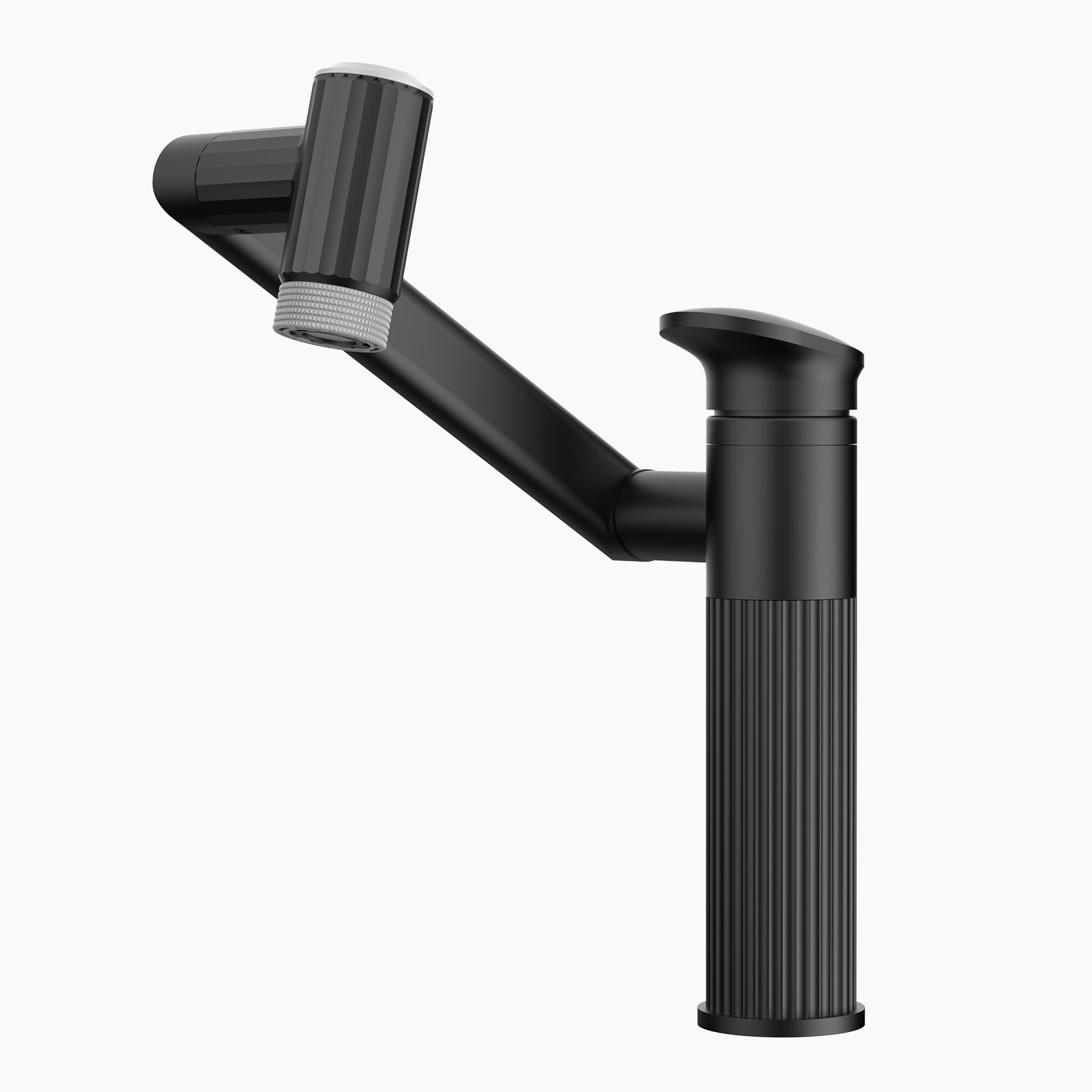 Lefton 1080° Rotatable Single-Hole Bathroom Faucet With Temperature Display-BF2208-PRO — image 1