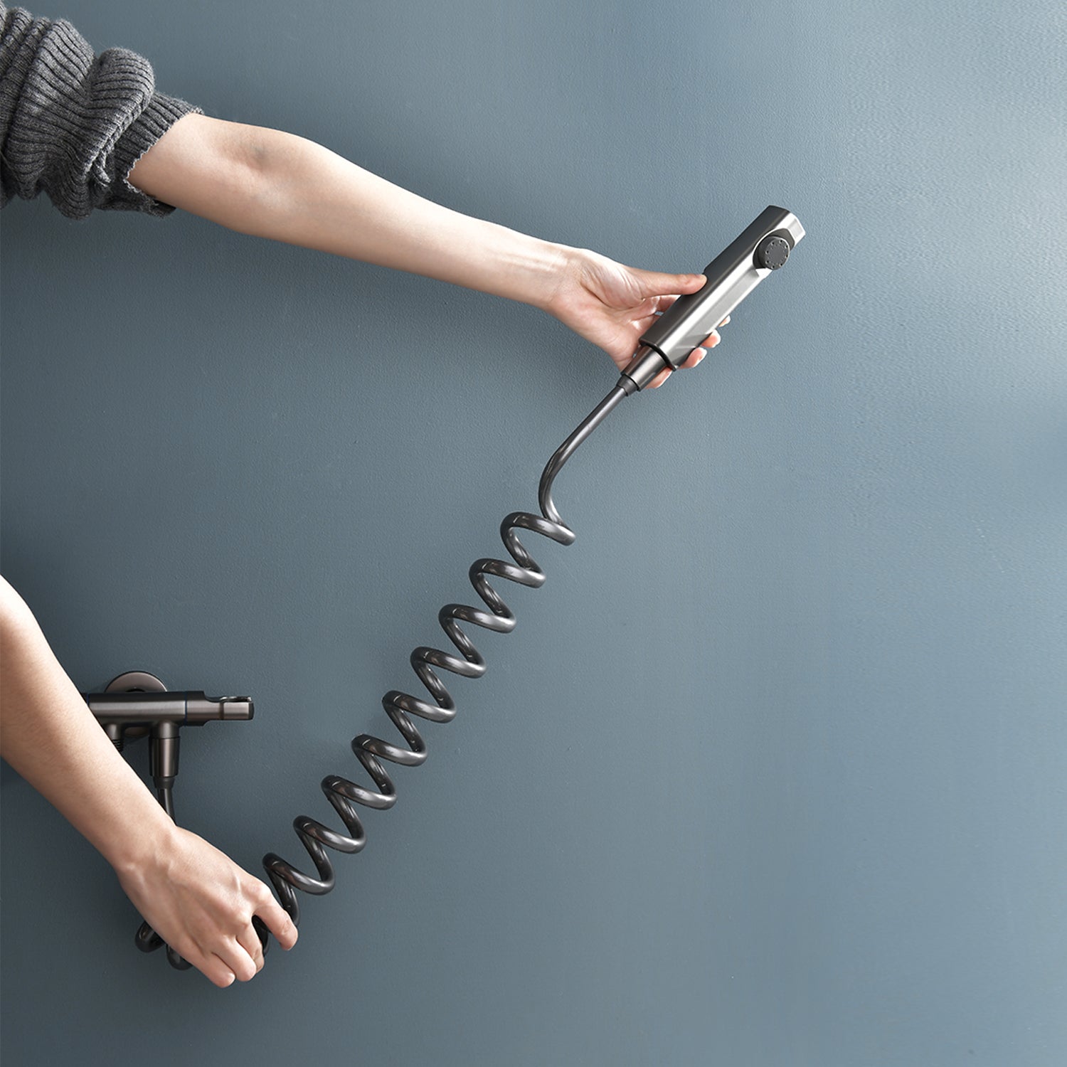 Lefton Toilet Spray Faucet with Angle Valve-BFS2203 — thumbnail 2