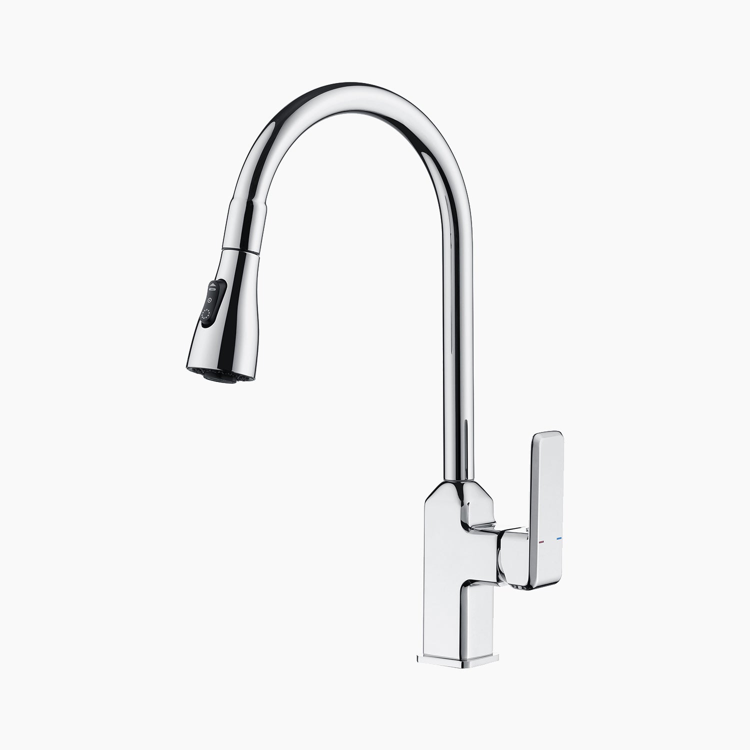 Lefton Copper Kitchen Pull-Down Faucet with 3 Water Outlet Modes-KF2201