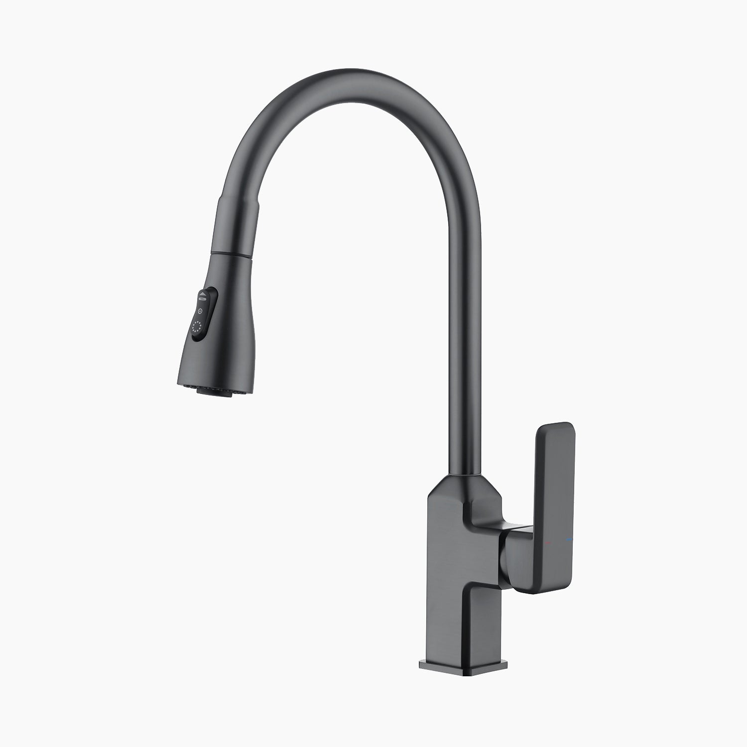 Lefton Copper Kitchen Pull-Down Faucet with 3 Water Outlet Modes-KF2201