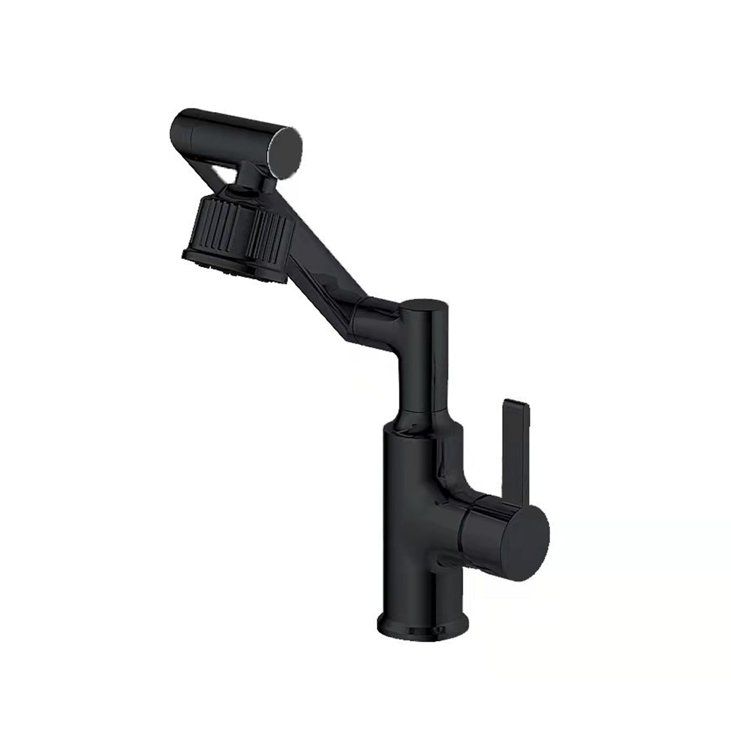 Recertified-Lefton Copper Rotatable Faucet with 5 Water Outlet Modes-KF2205