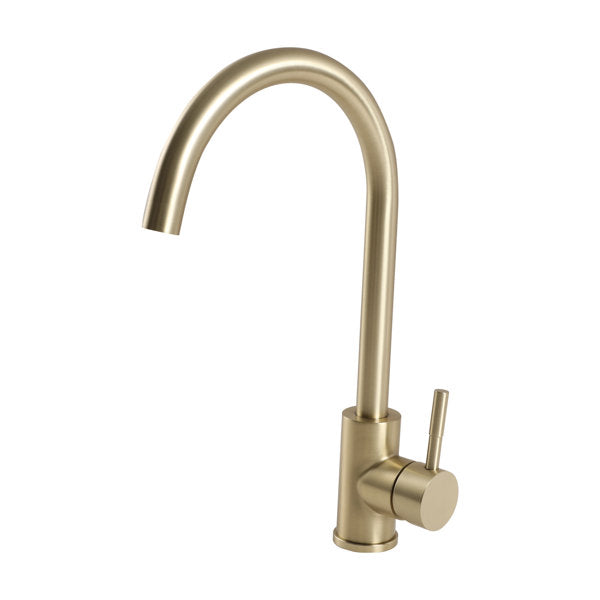 Lordear 360 Degree Single Handle Brass Kitchen Faucet