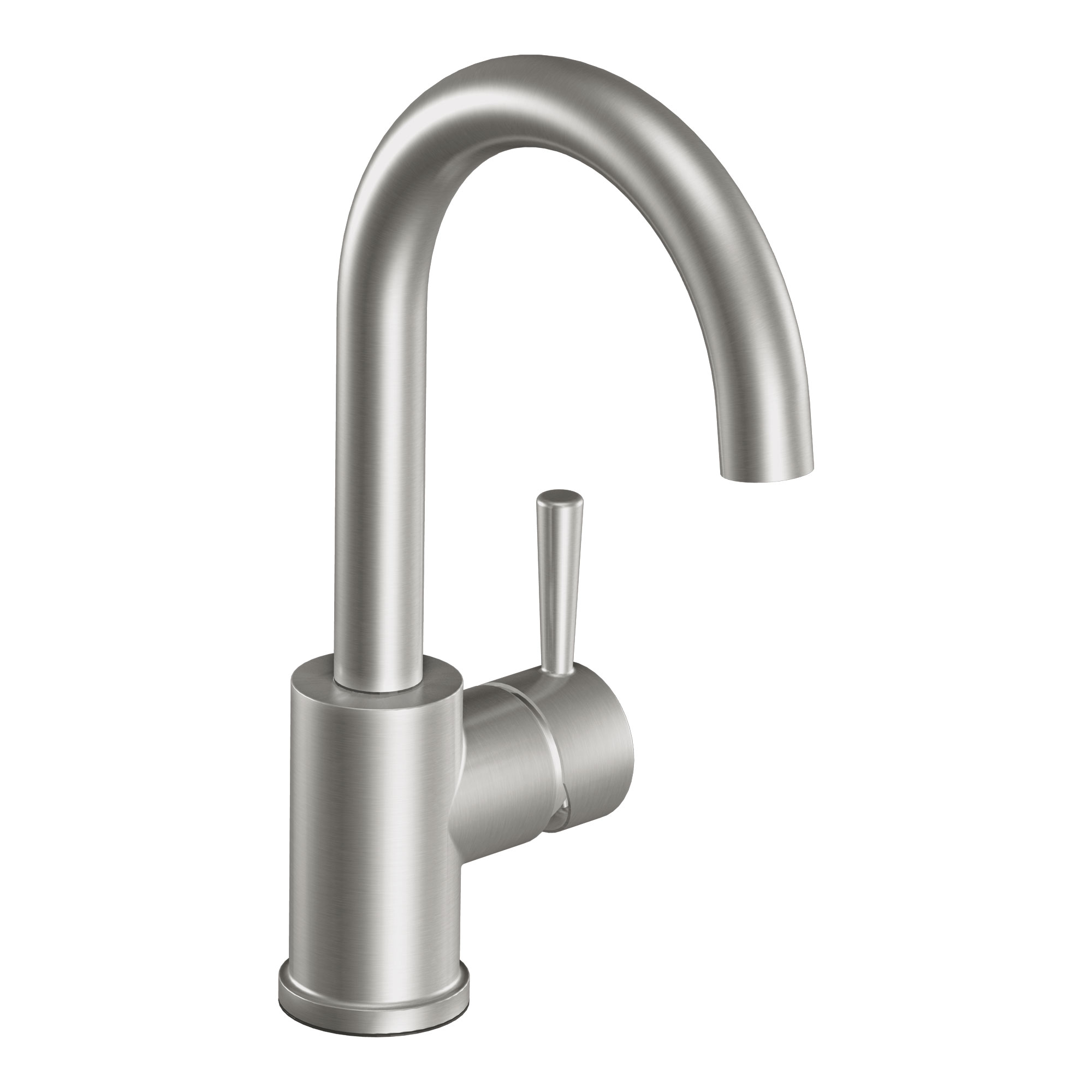 Level Classic stainless one-handle high arc single mount bar faucet — image 1