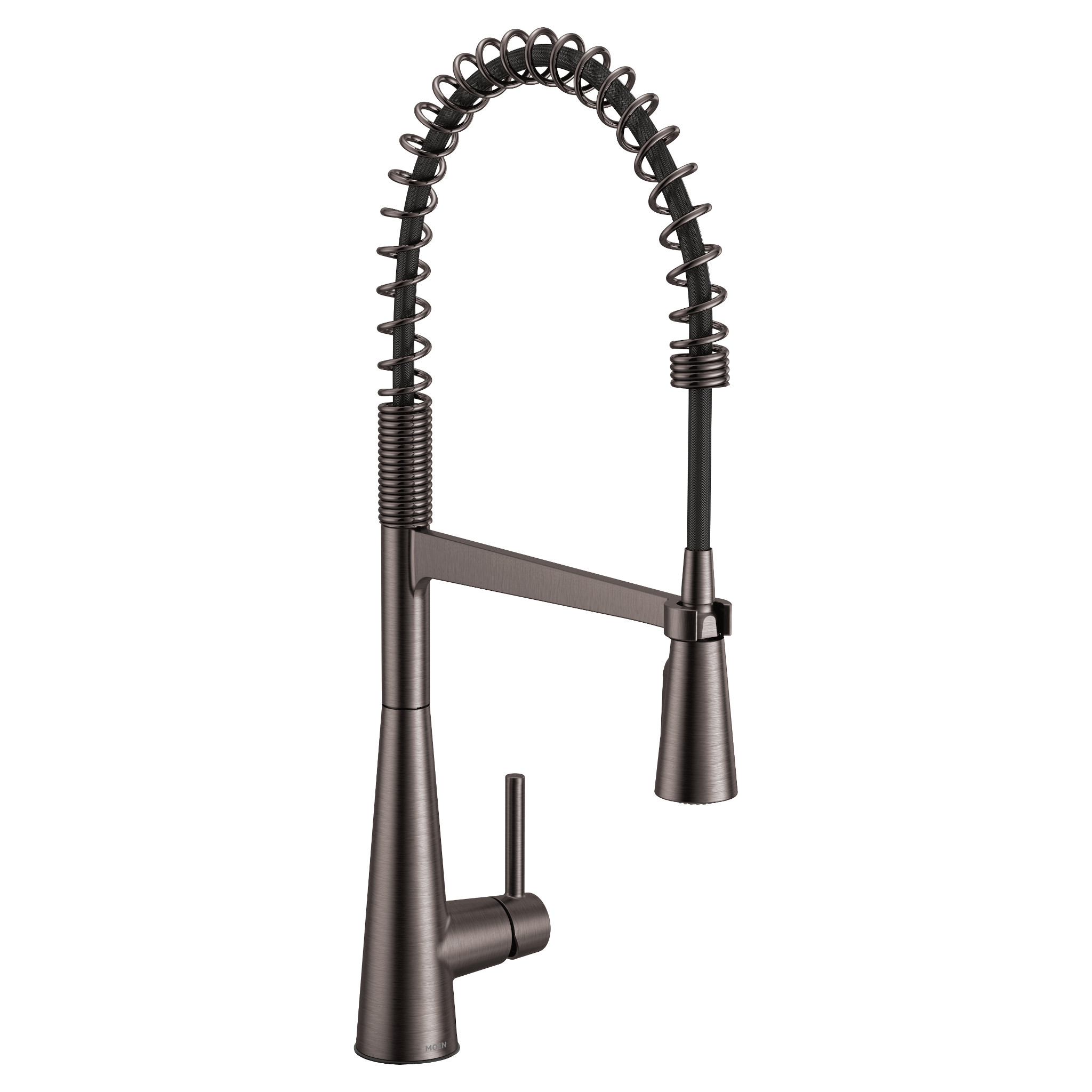 Sleek One-Handle Pre-Rinse Spring Pulldown Kitchen Faucet — image 1
