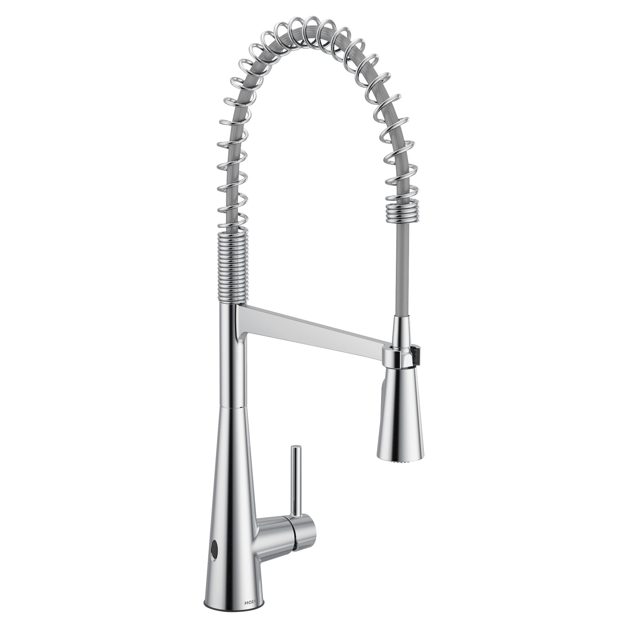Sleek MotionSense Wave One-Handle Pre-Rinse Spring Touchless Kitchen Faucet