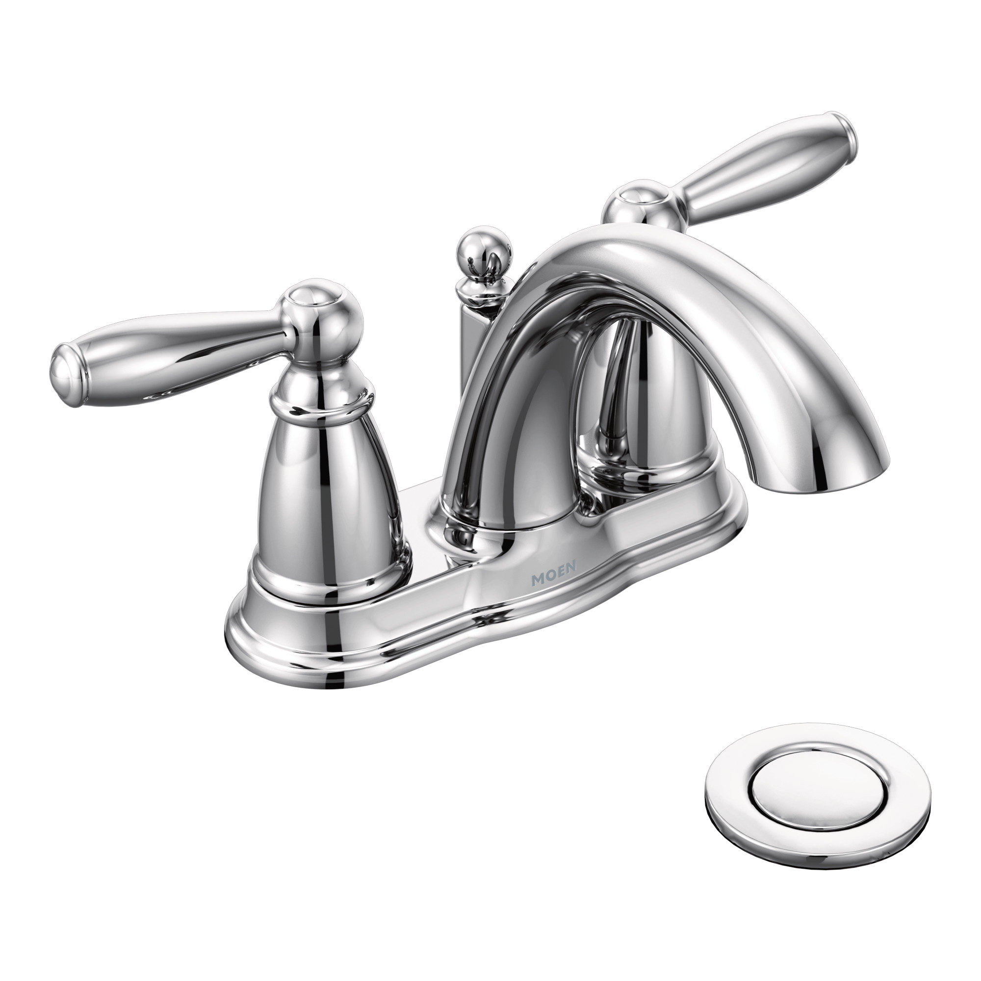 Brantford Two-handle Centerset Bathroom Sink Faucet — image 1