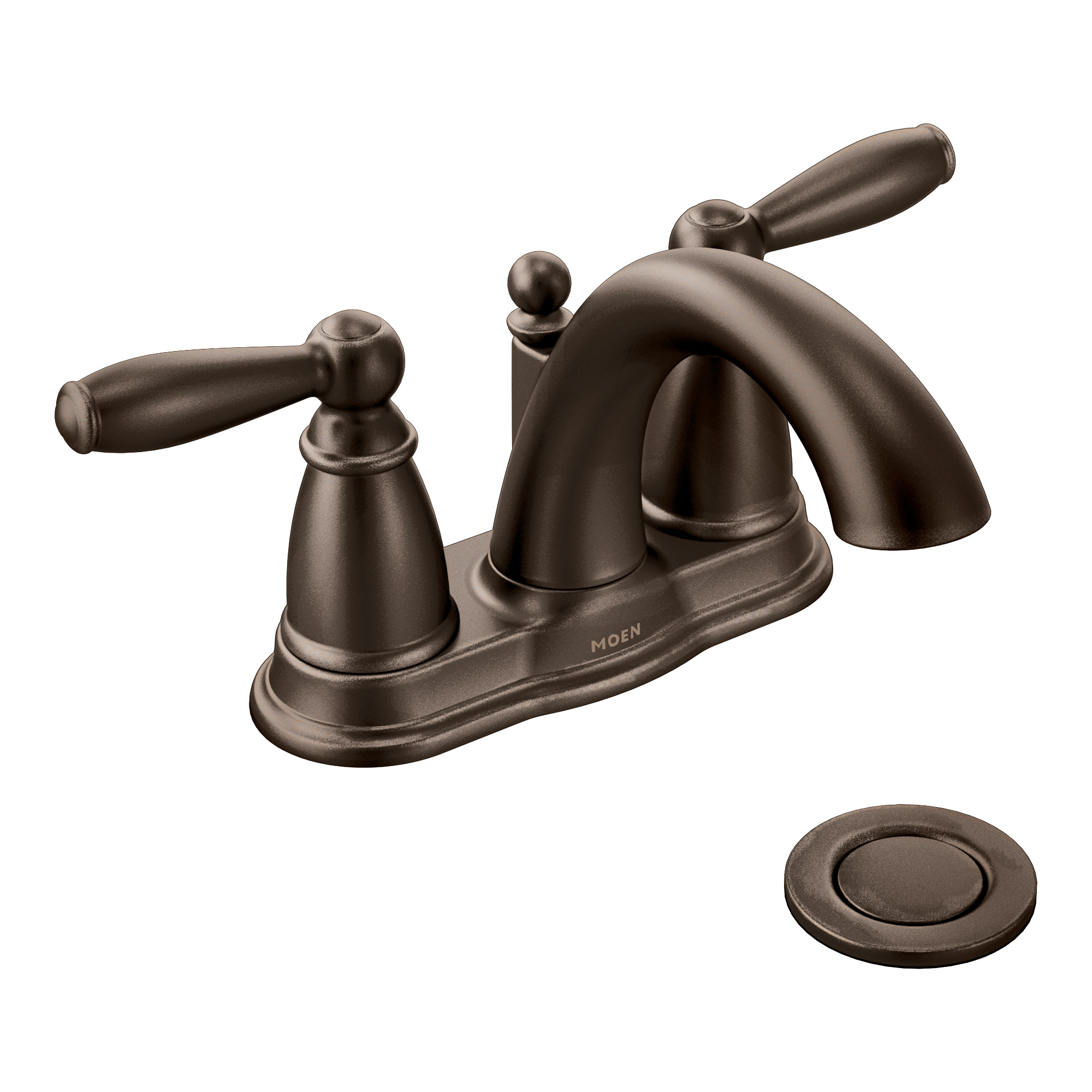 Brantford Two-handle Centerset Bathroom Sink Faucet — image 1