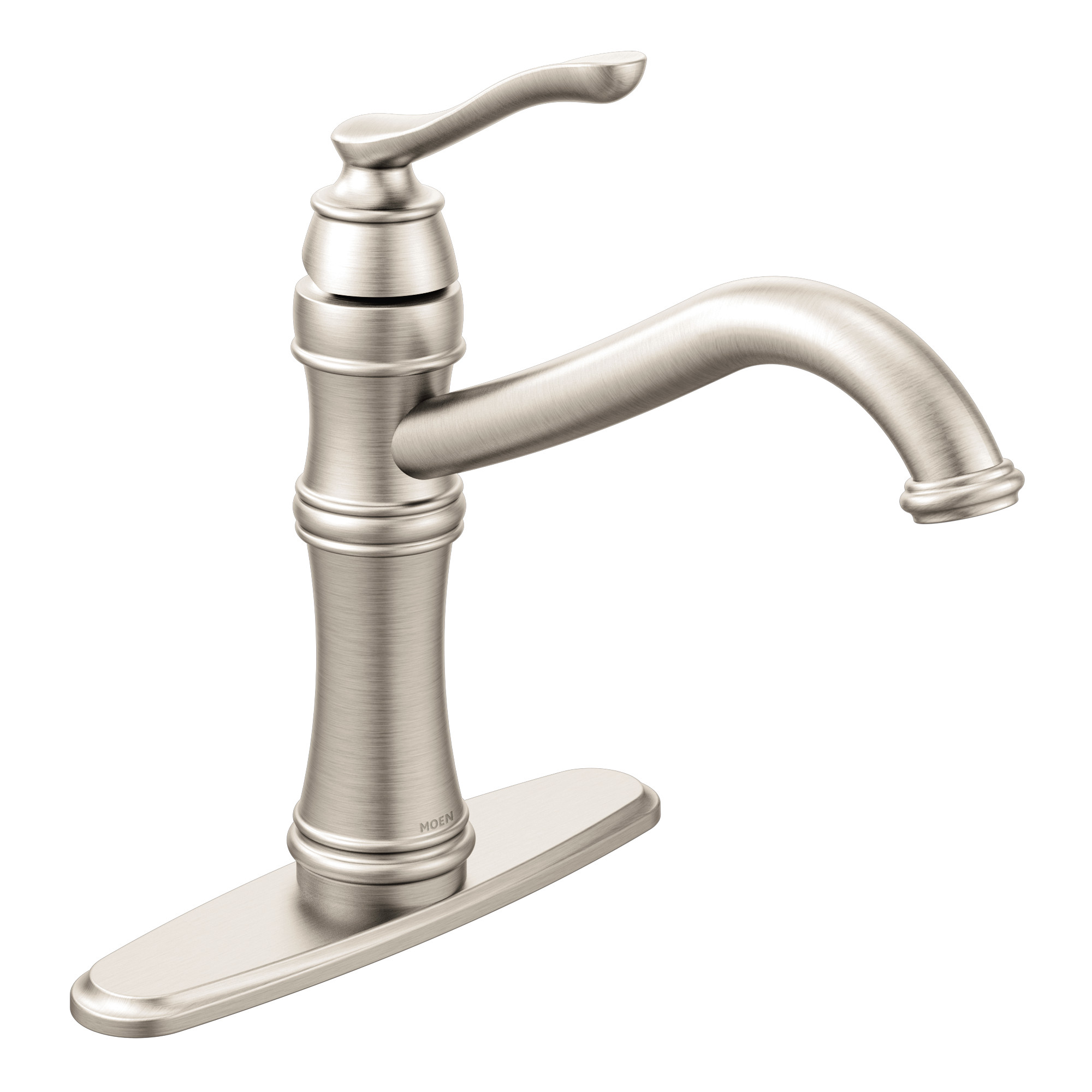 Belfield Chrome One-Handle High Arc Kitchen Faucet — image 1