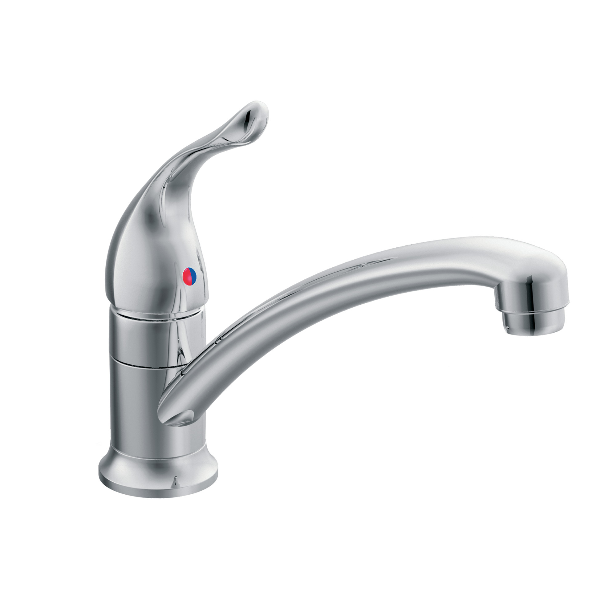 Chateau Chrome One-Handle Low Arc Kitchen Faucet — image 1