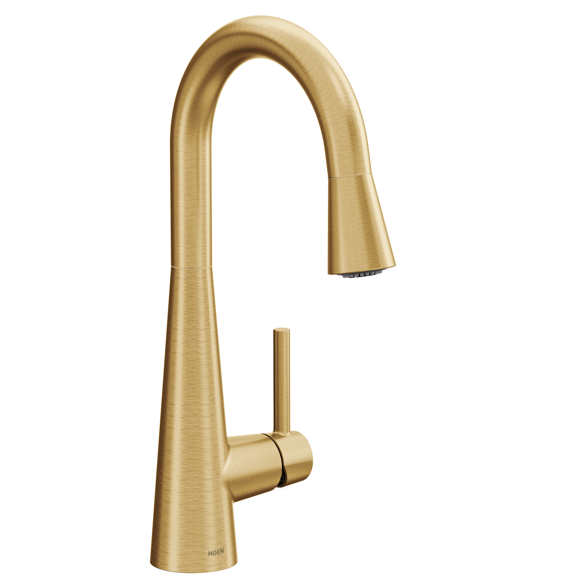 Sleek One-Handle Pulldown Bar Faucet — image 1