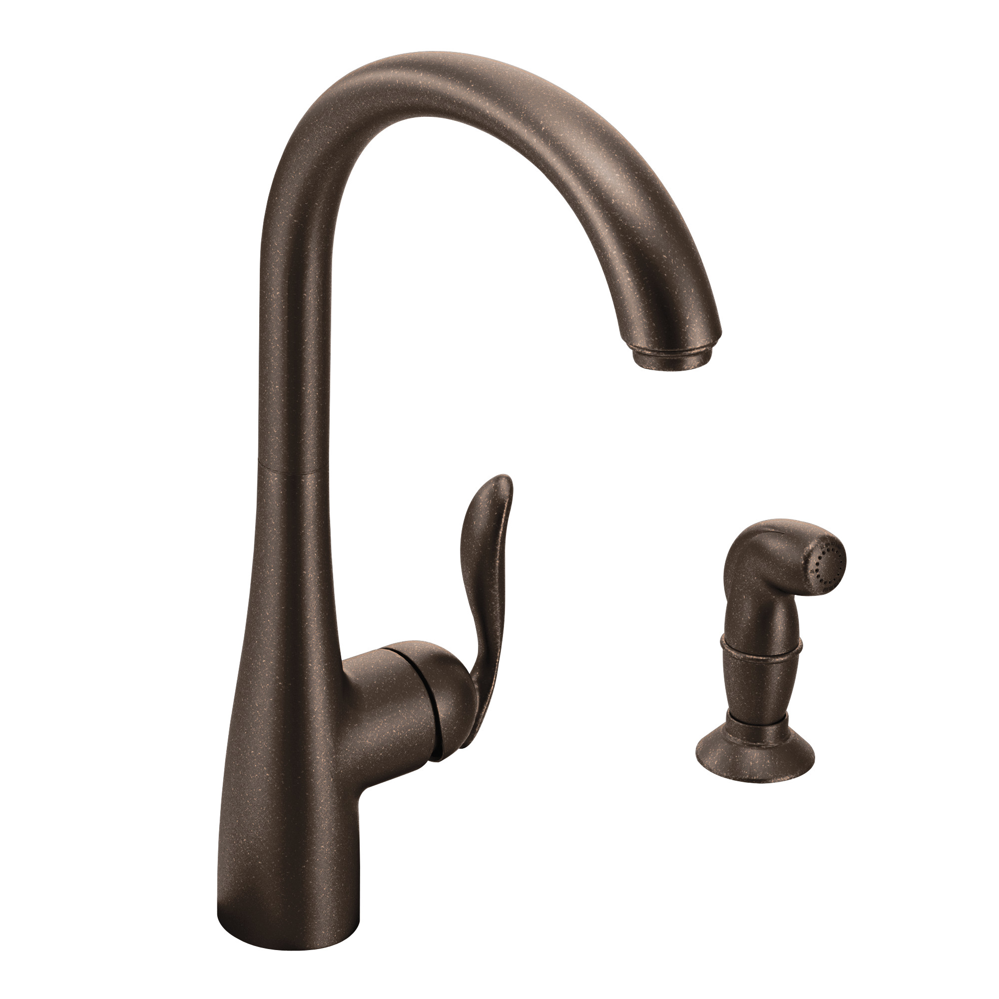 Arbor Chrome One-Handle High Arc Kitchen Faucet — image 1