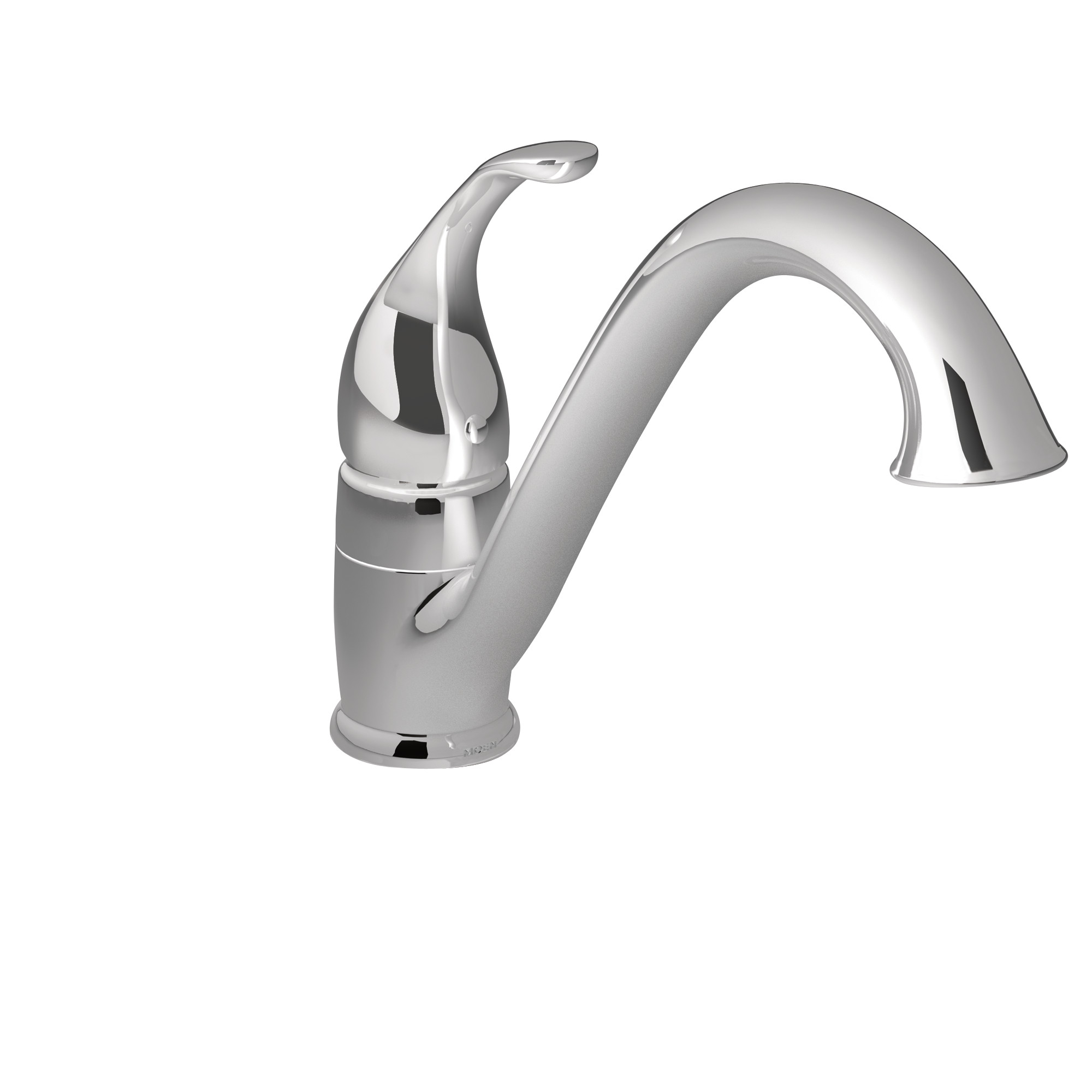 Camerist Chrome One-Handle Low Arc Kitchen Faucet — image 1