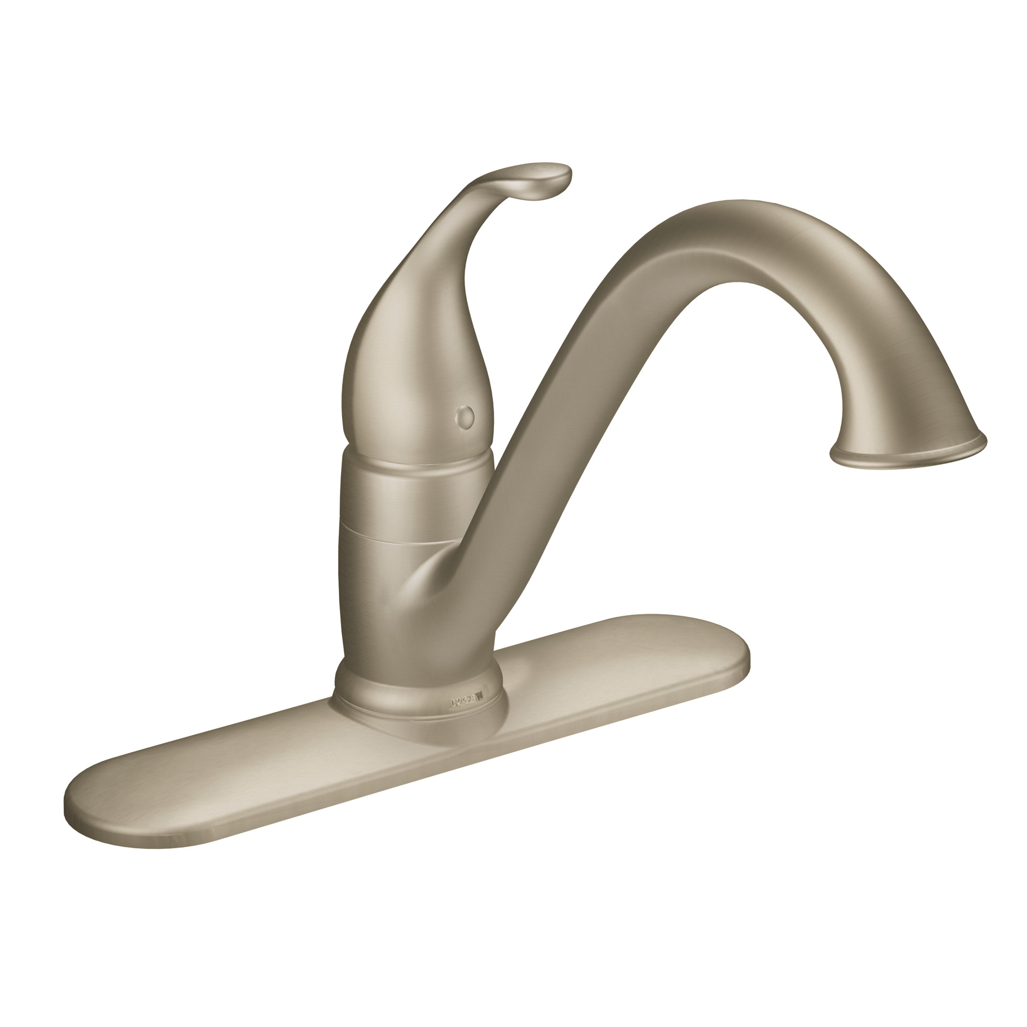 Camerist Classic stainless one-handle low arc kitchen faucet — image 1