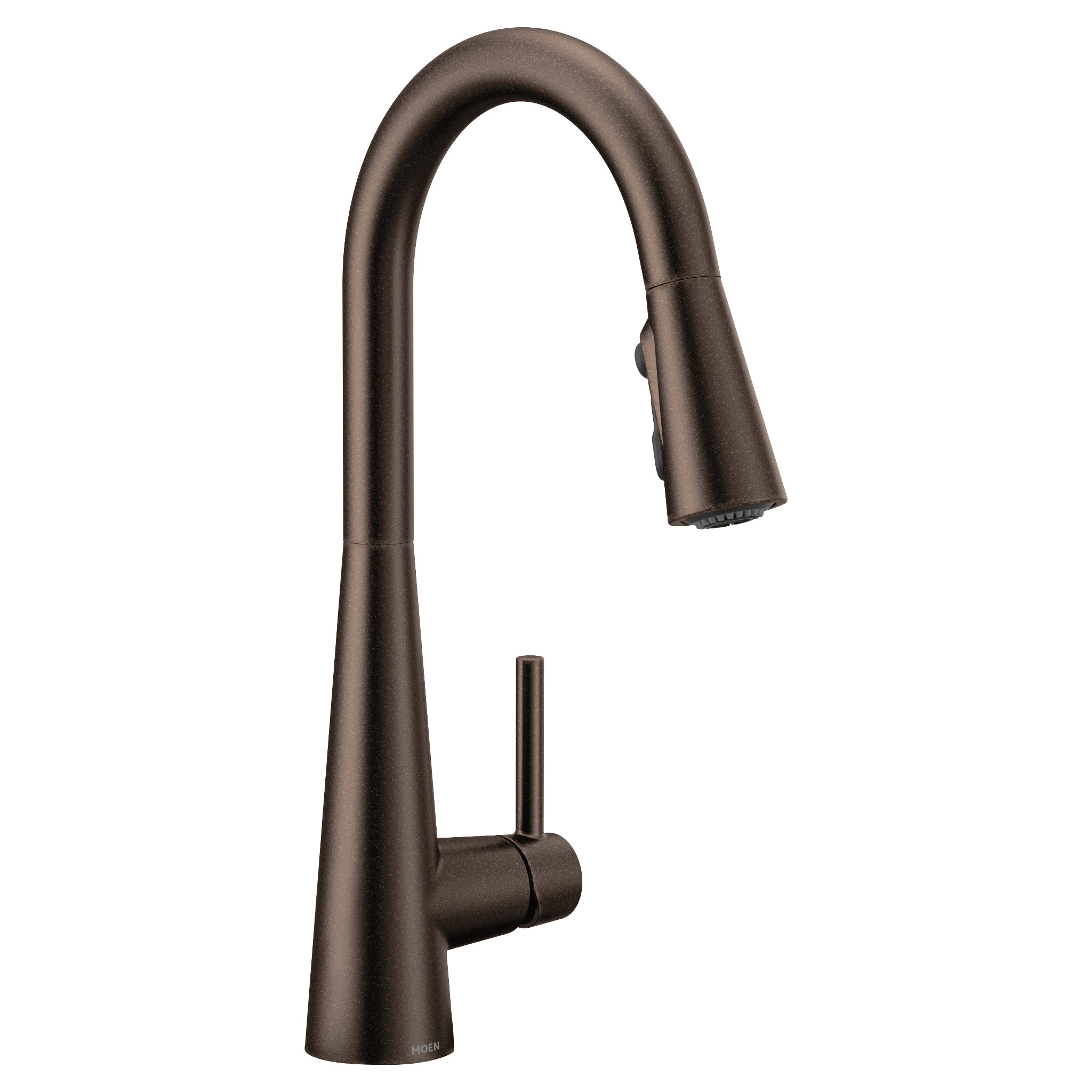 Sleek One-Handle High Arc Pulldown Kitchen Faucet — image 1